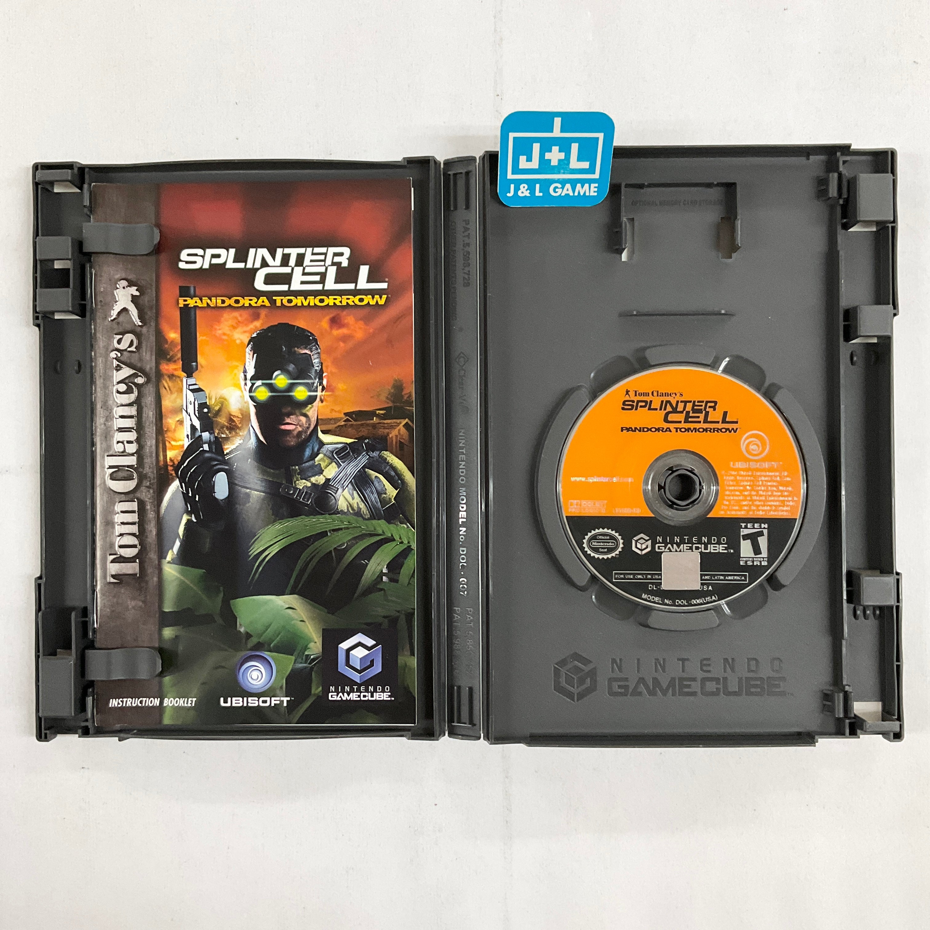 Tom Clancy's Splinter Cell Pandora Tomorrow - (GC) GameCube [Pre-Owned] Video Games Ubisoft   