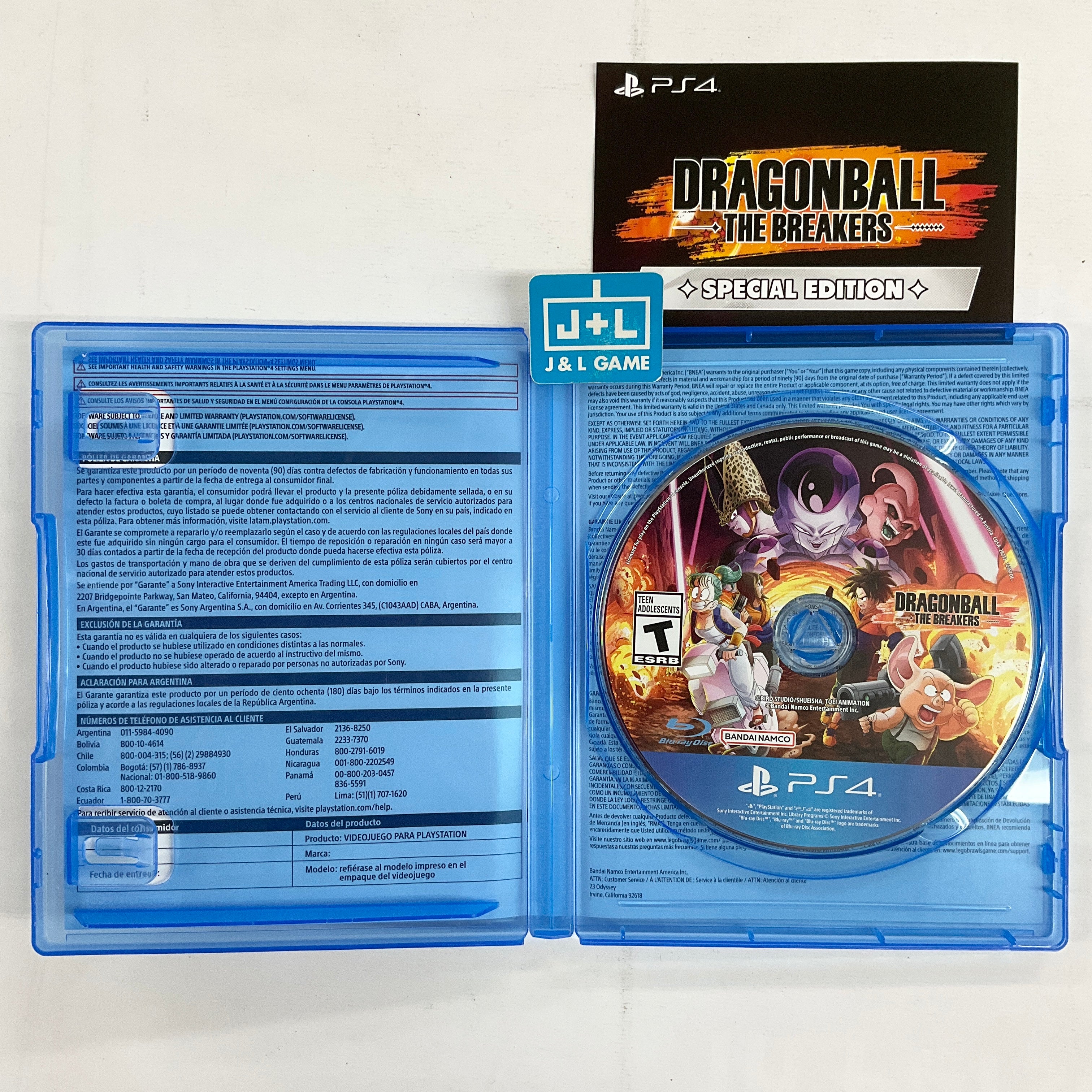 Dragon Ball: The Breakers (Special Edition) - (PS4) PlayStation 4 [UNBOXING] Video Games BANDAI NAMCO Entertainment   