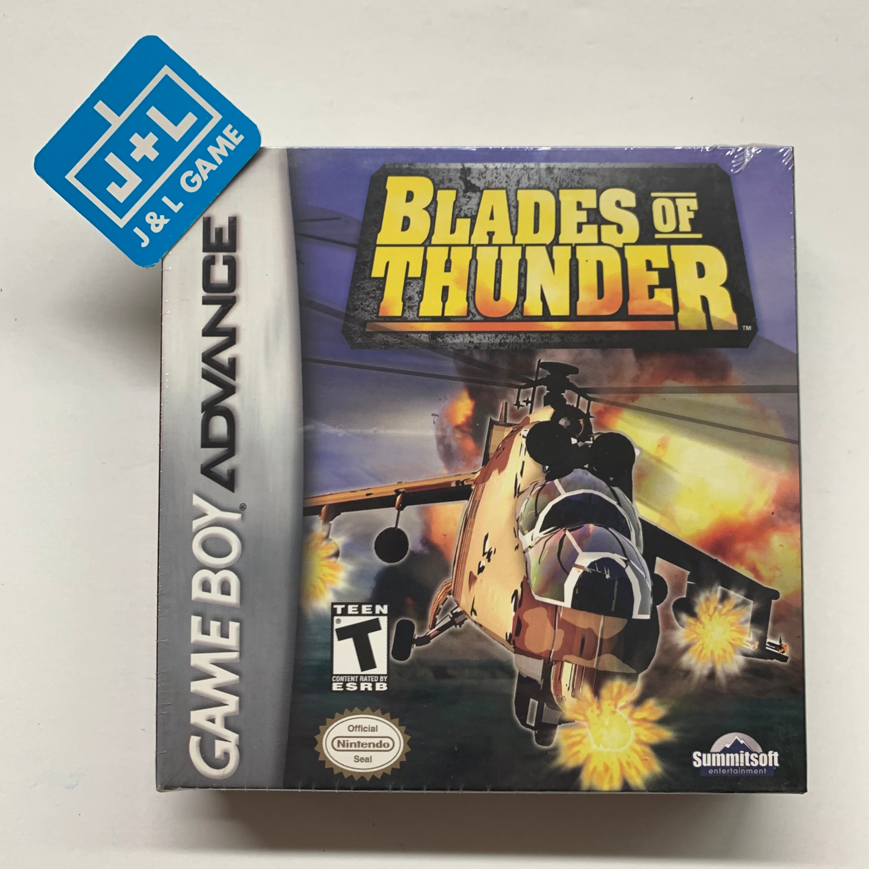 Blades of Thunder - (GBA) Game Boy Advance Video Games Summitsoft Entertainment