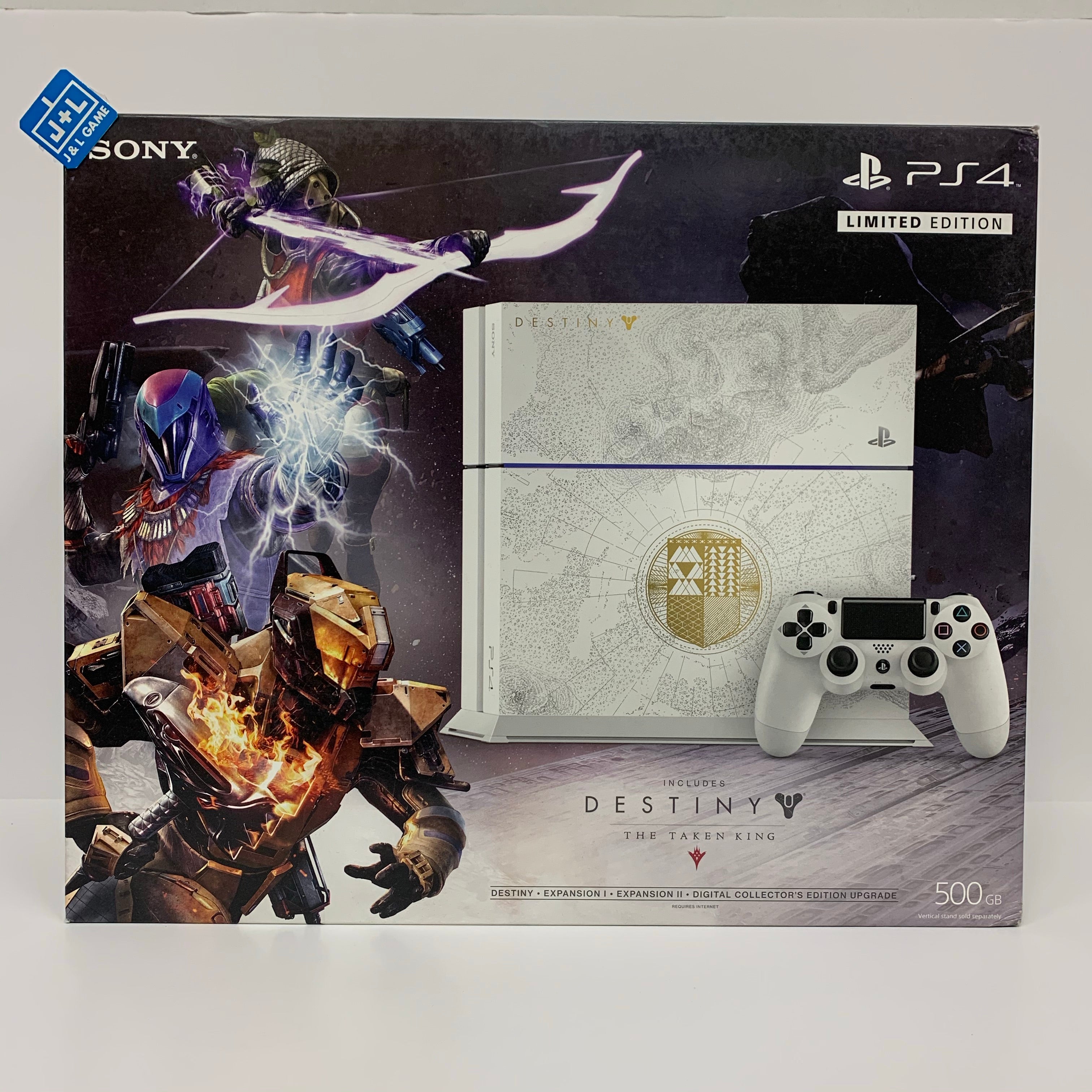 Sony PlayStation 4 Console 500 GB (Destiny The Taken King Limited Edition Bundle) - (PS4) PlayStation 4 Consoles Sony
