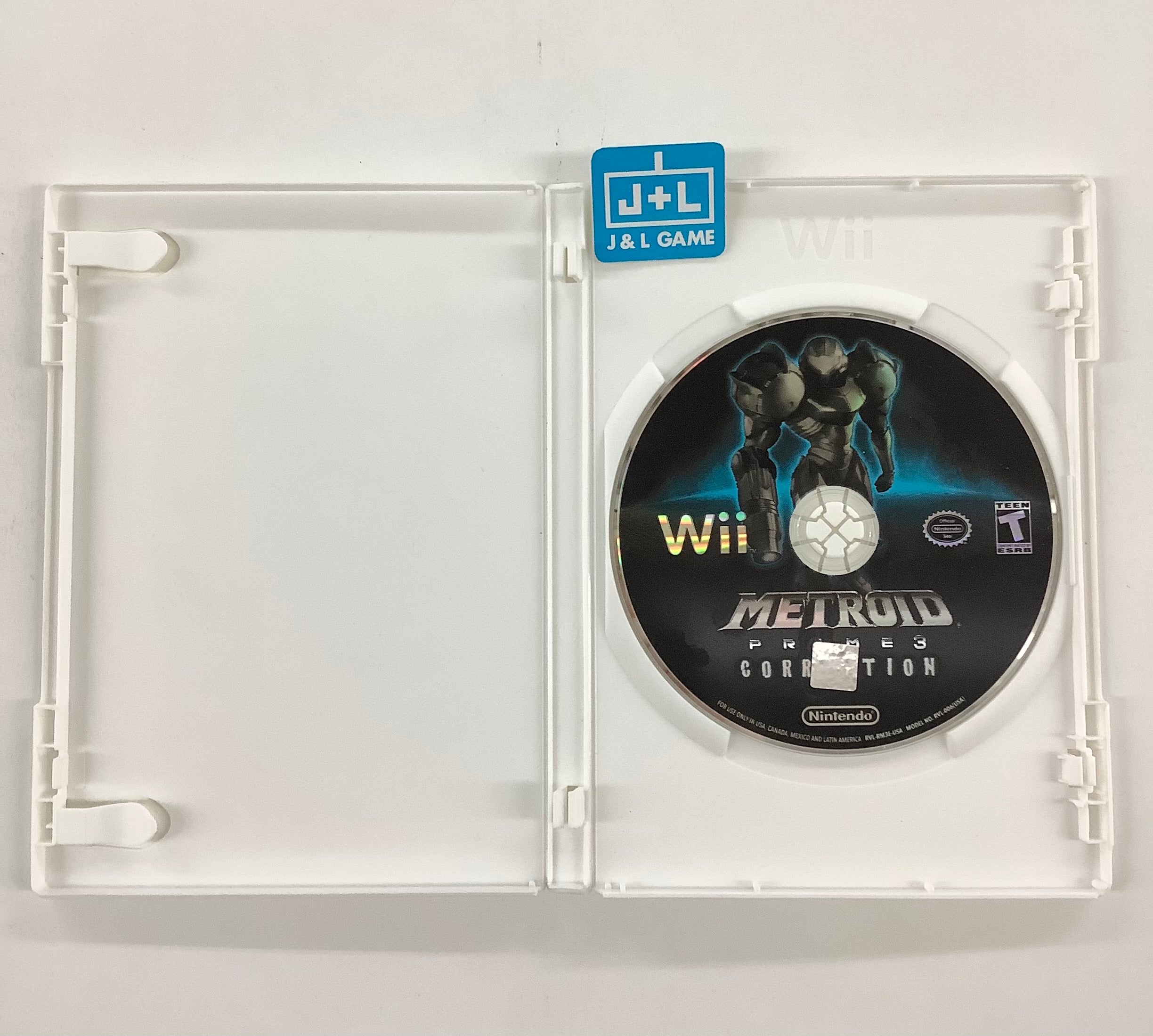 Metroid Prime 3: Corruption - Nintendo Wii [Pre-Owned] Video Games Nintendo   