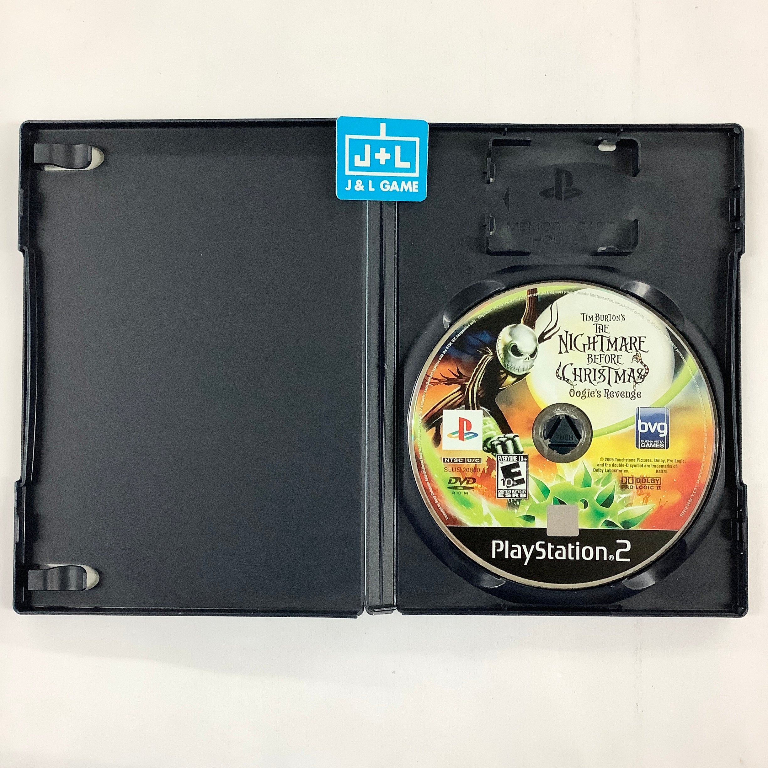 Tim Burton's The Nightmare Before Christmas: Oogie's Revenge - (PS2) PlayStation 2 [Pre-Owned] Video Games Buena Vista Games   