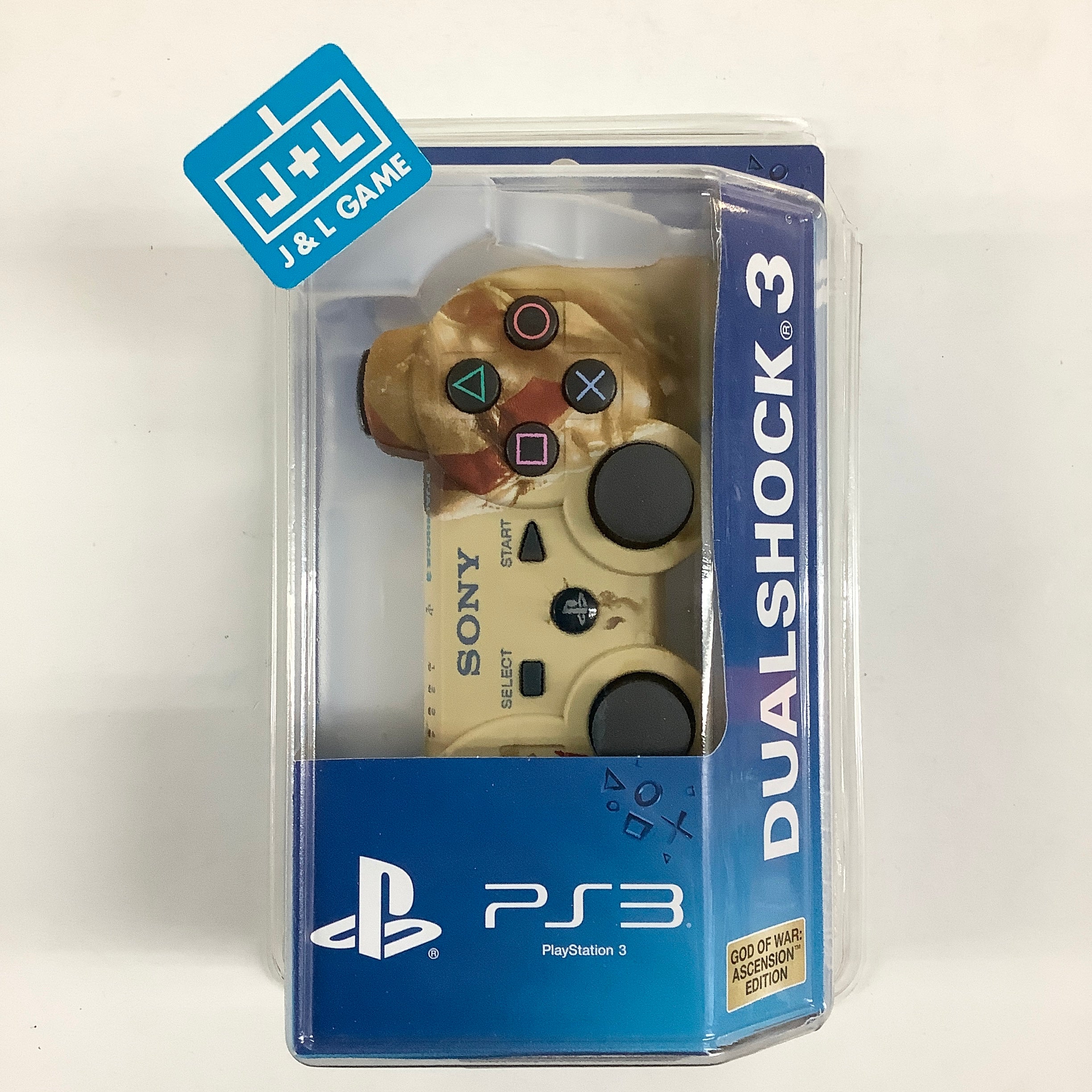 Playstation DualShock Gold God of War Ascension Controller J&L