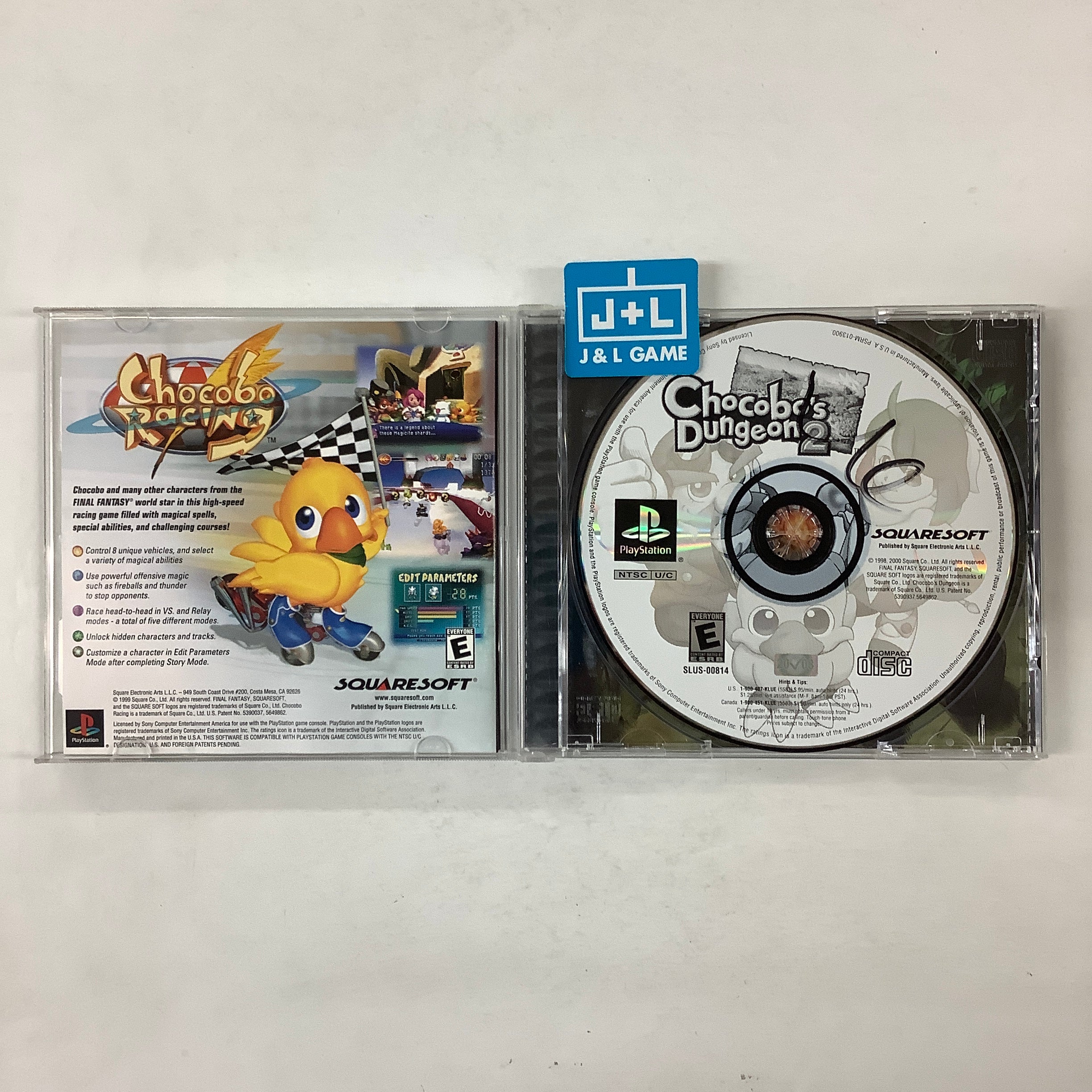 Chocobo's Dungeon 2 - (PS1) PlayStation 1 [Pre-Owned] Video Games Square EA   