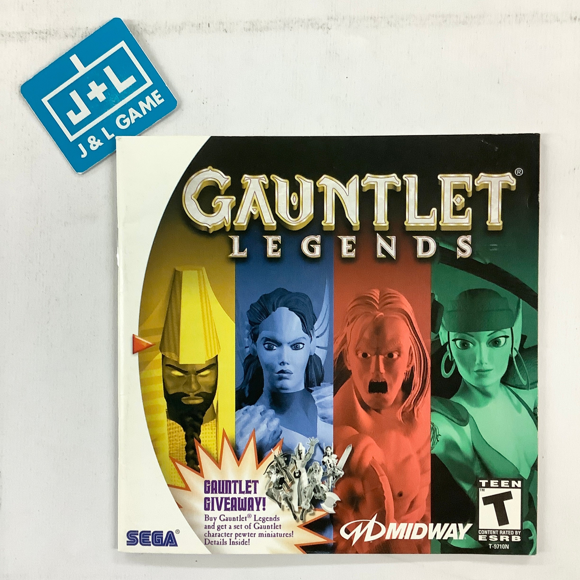 Gauntlet Legends - (DC) SEGA Dreamcast  [Pre-Owned] Video Games Midway   