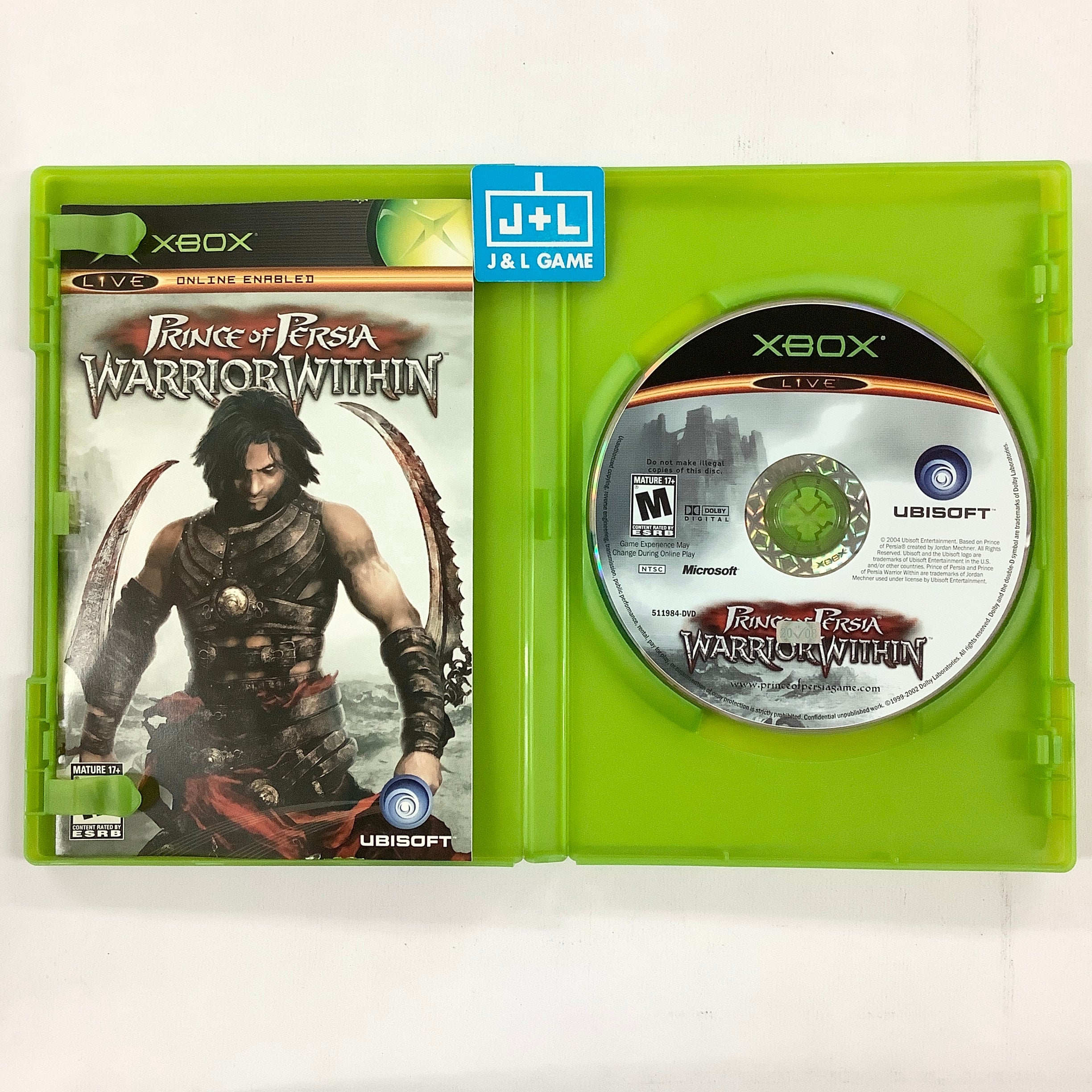 Prince of Persia: Warrior Within - (XB) Xbox [Pre-Owned] Video Games Ubisoft   