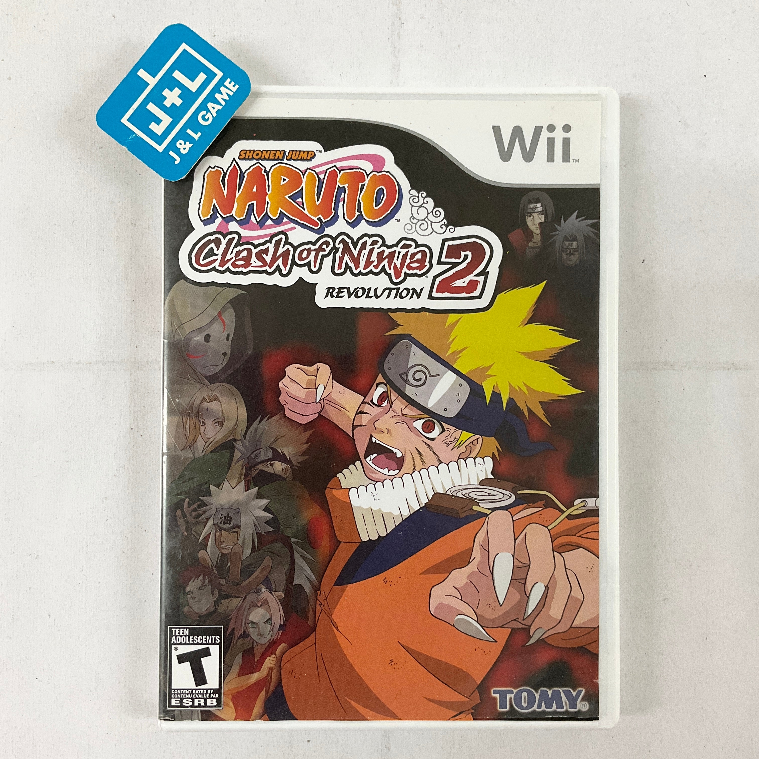 Naruto: Clash of Ninja Revolution 2 - Nintendo Wii [Pre-Owned