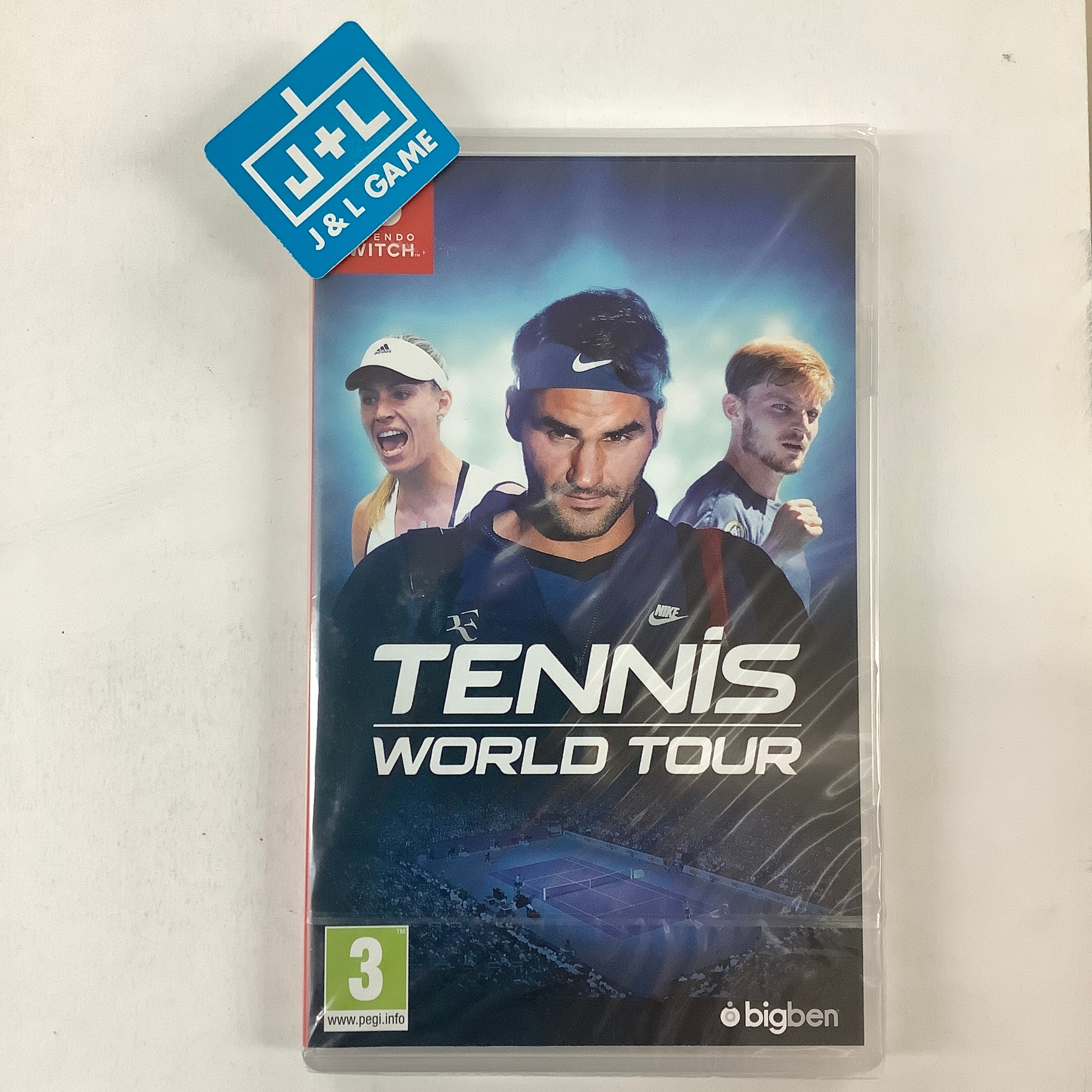Tennis World Tour - (NSW) Nintendo Switch (European Import) Video Games Bigben Interactive   