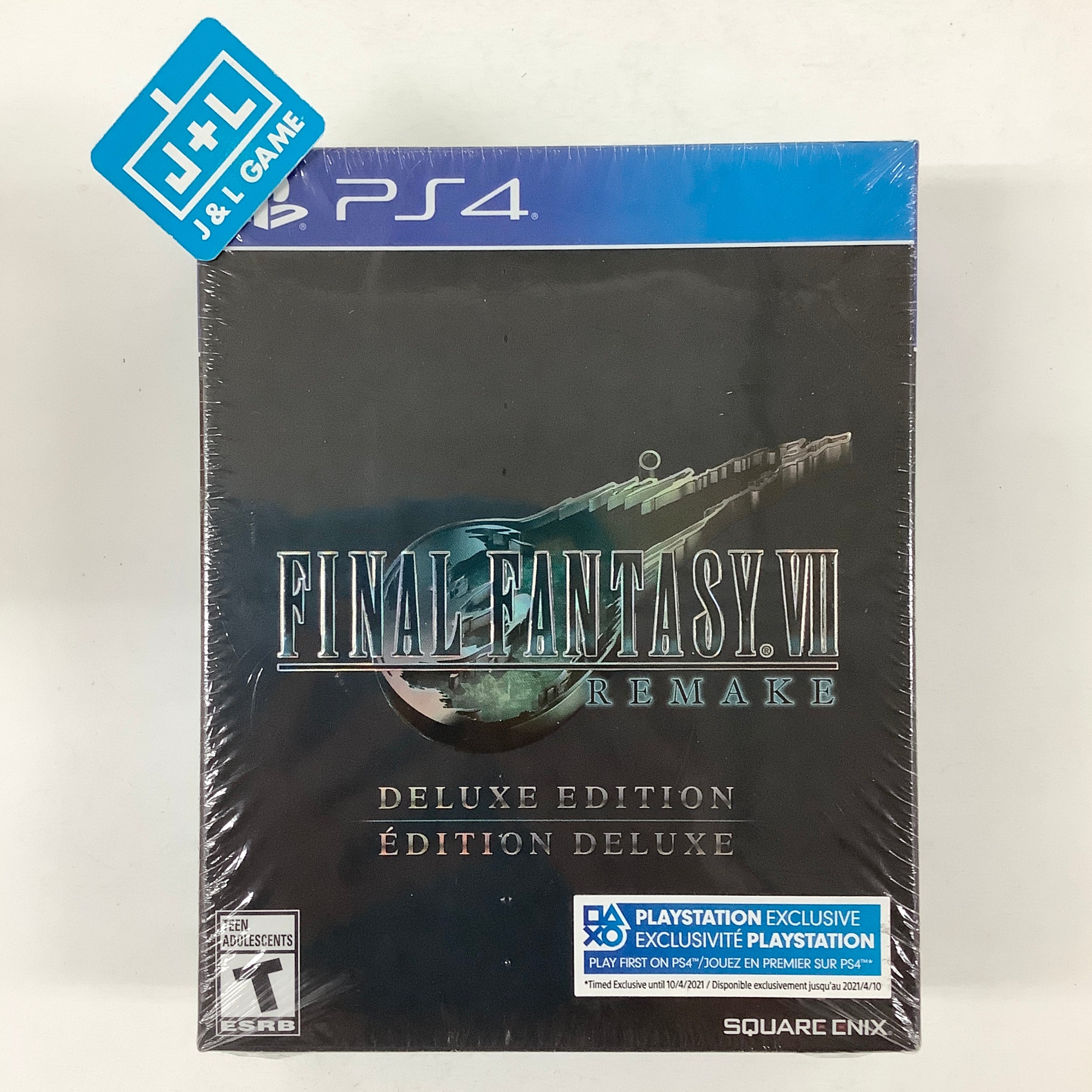 Final Fantasy VII Remake (Deluxe Edition) (PS4) PlayStation