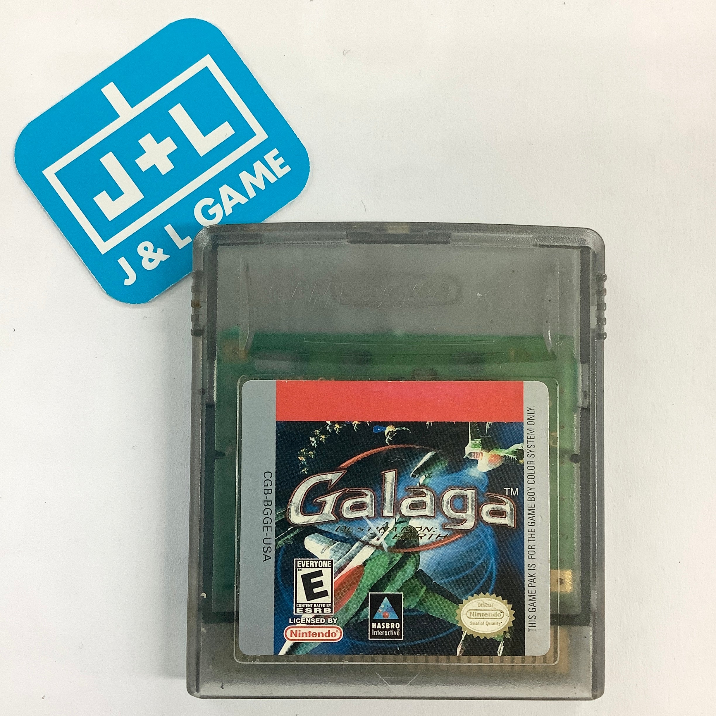 Galaga: Destination Earth - (GBC) Game Boy Color [Pre-Owned] Video Games Hasbro Interactive   