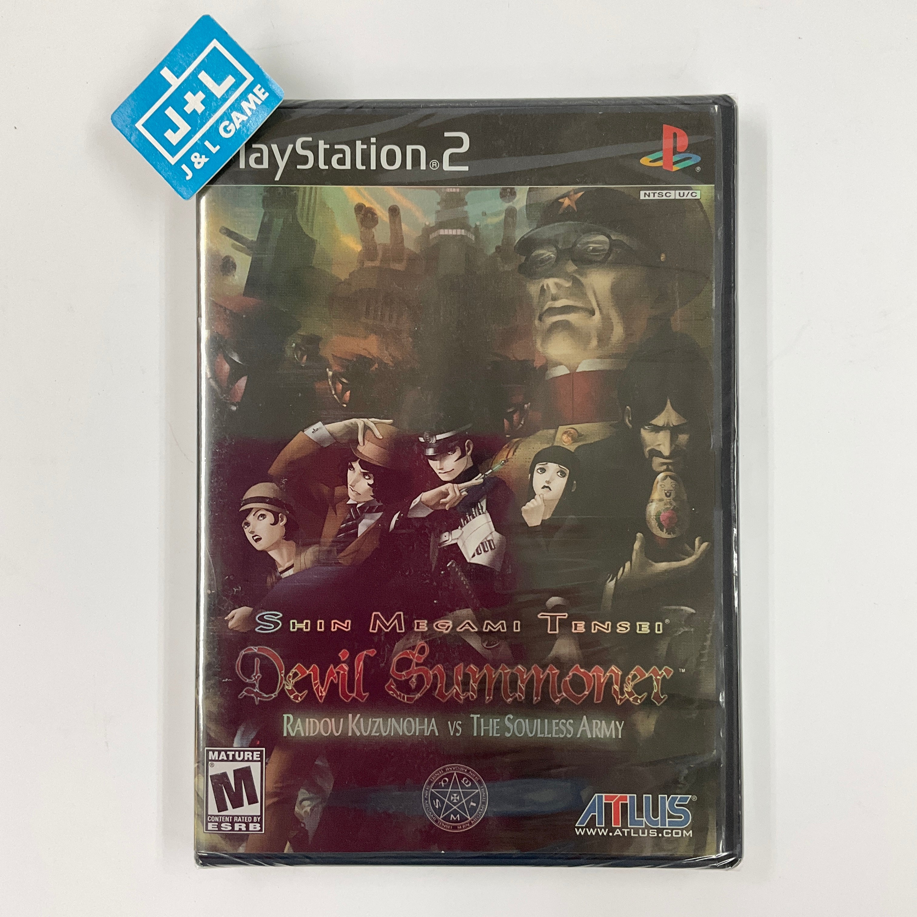 Shin Megami Tensei: Devil Summoner Raidou Kuzunoha vs The Soulless Army - (PS2) PlayStation 2 Video Games Atlus   