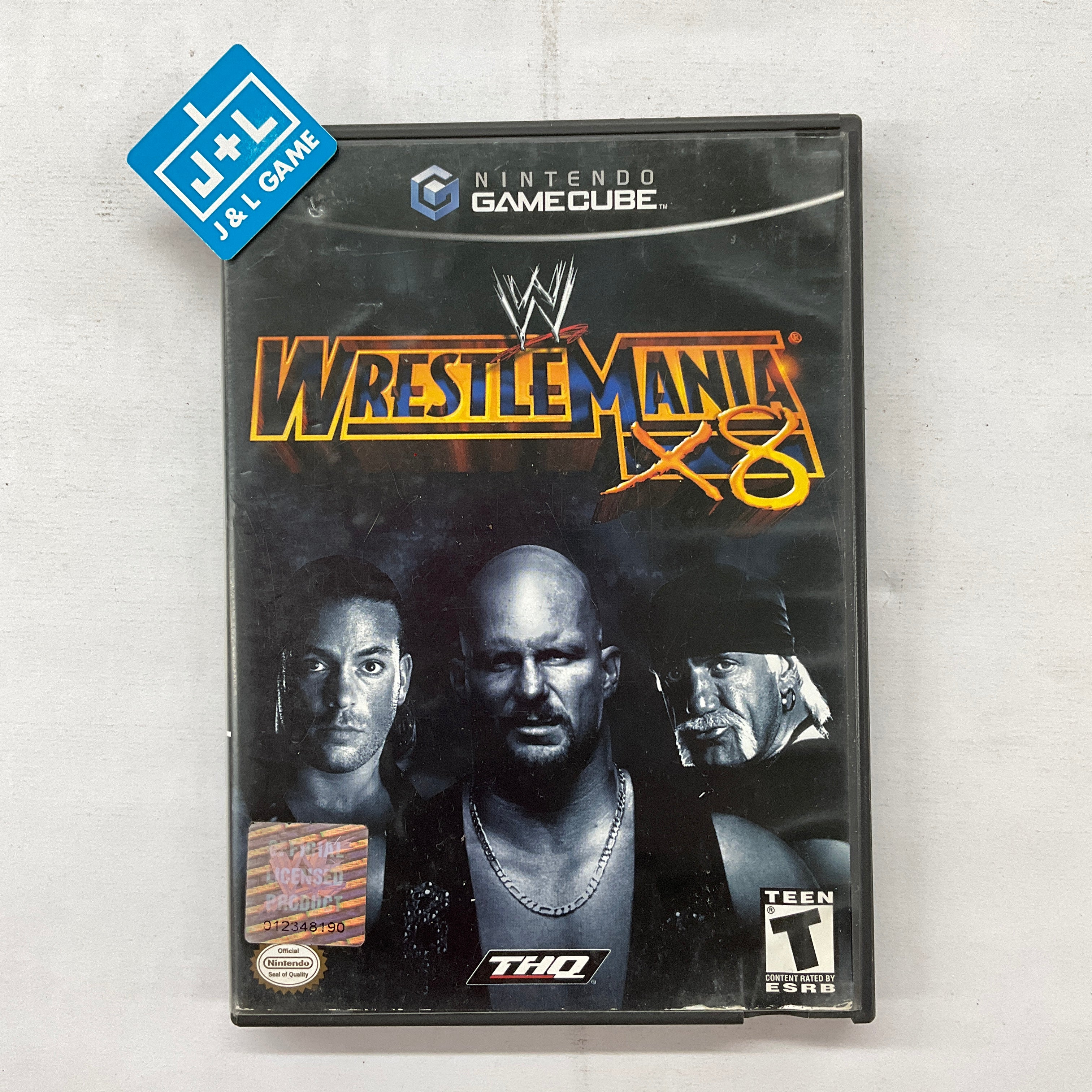 WWE WrestleMania X8 - (GC) GameCube [Pre-Owned] Video Games THQ   