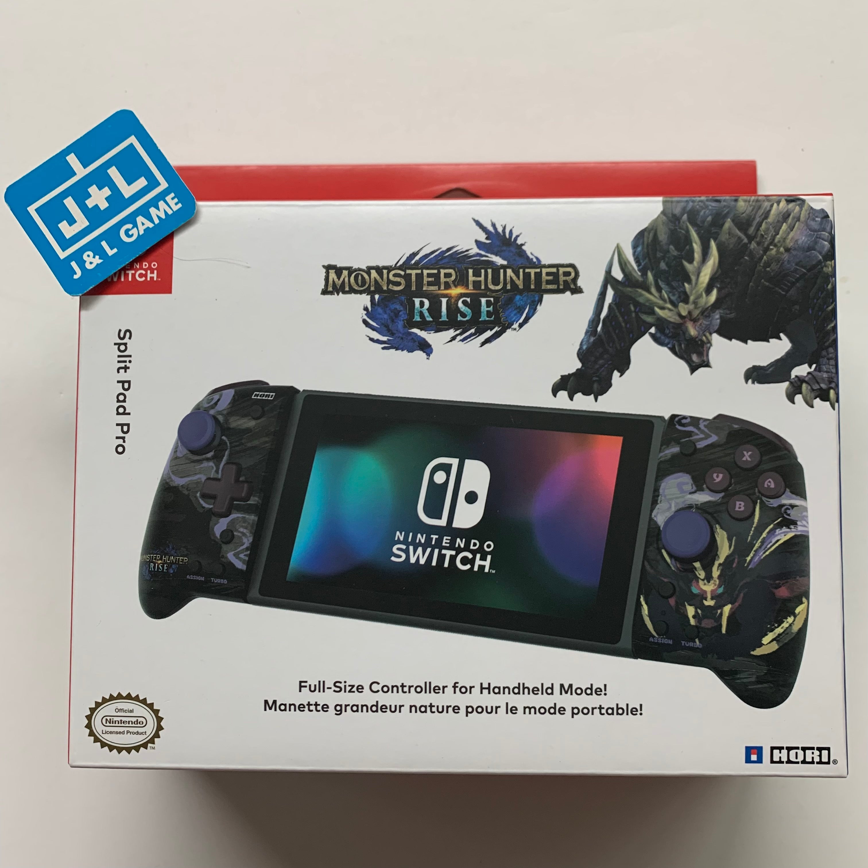 Controller Mh Rise Hori Split Pad Pro Hori Nintendo Monster Hunter