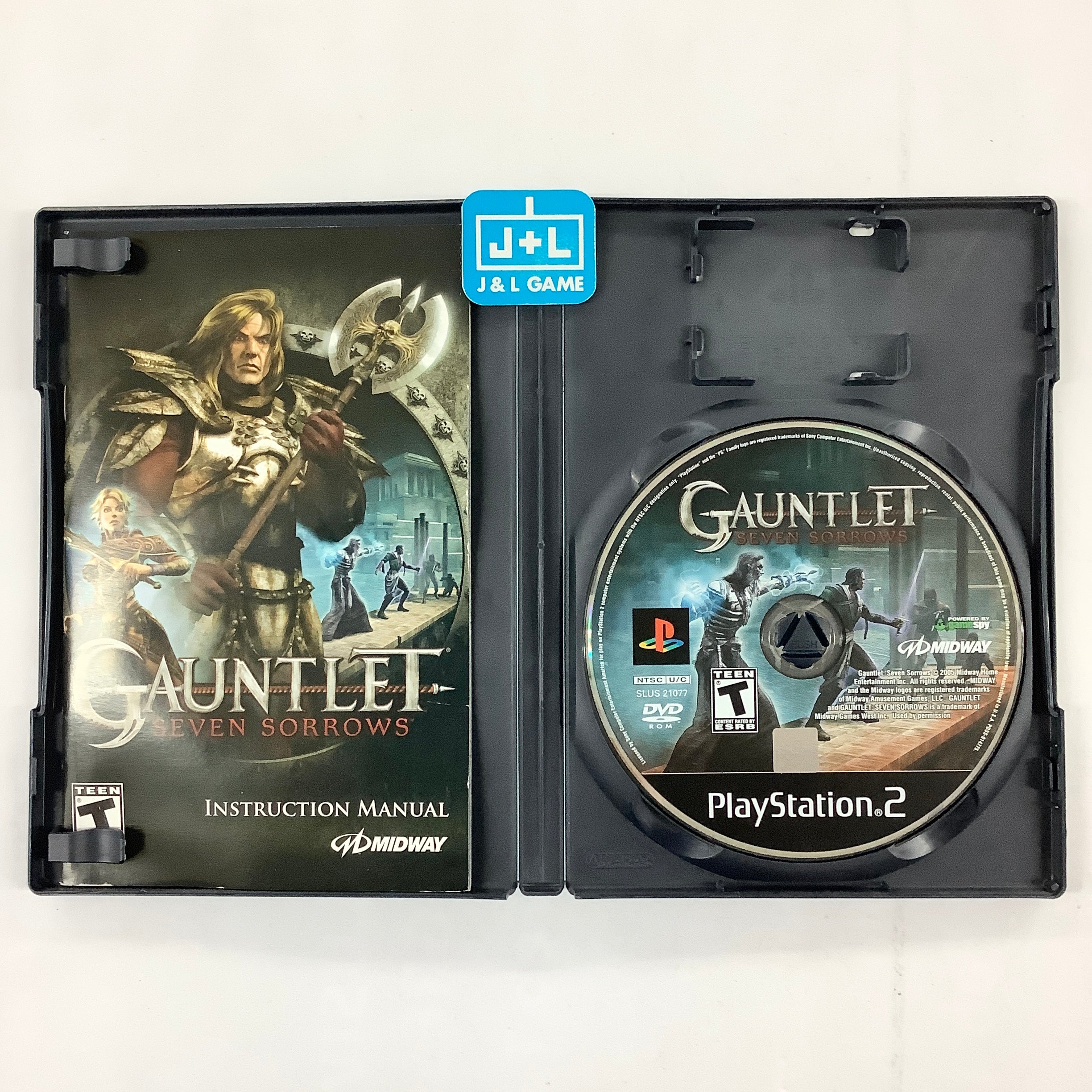 Gauntlet: Seven Sorrows - (PS2) PlayStation 2 [Pre-Owned] Video Games Midway   