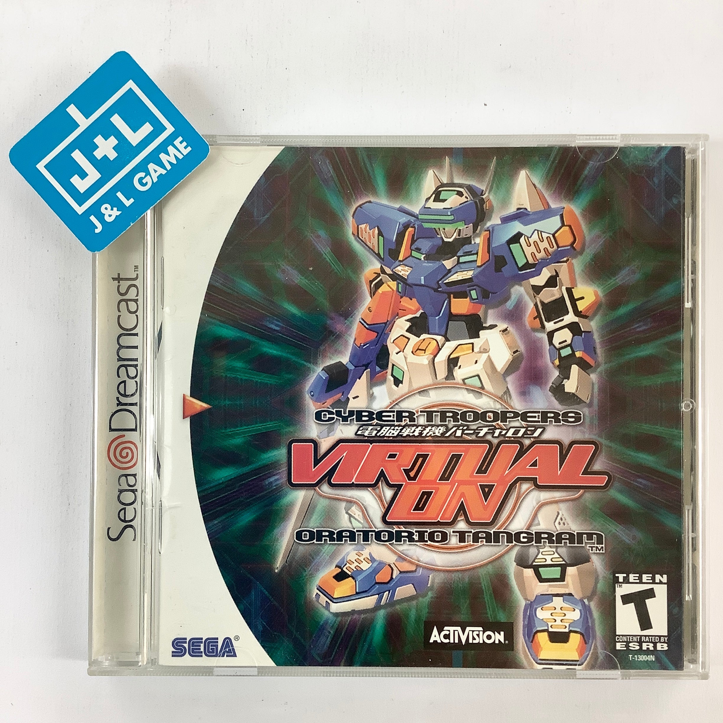 Cyber Troopers Virtual On: Oratorio Tangram - (DC) SEGA Dreamcast [Pre-Owned] Video Games Activision   