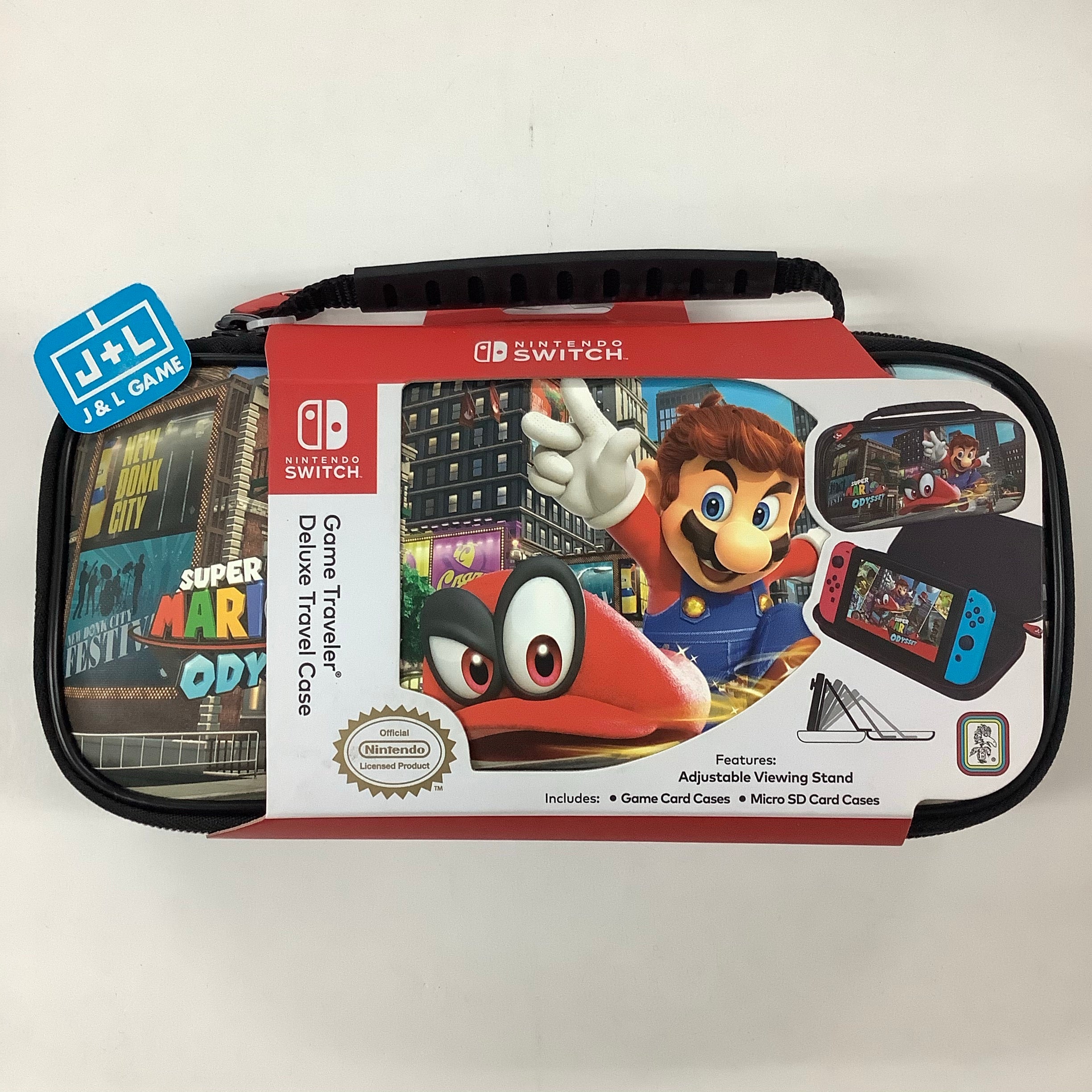 RDS Industries Deluxe Travel Case (Super Mario Odyssey) - (NSW) Nintendo Switch Accessories RDS Industries