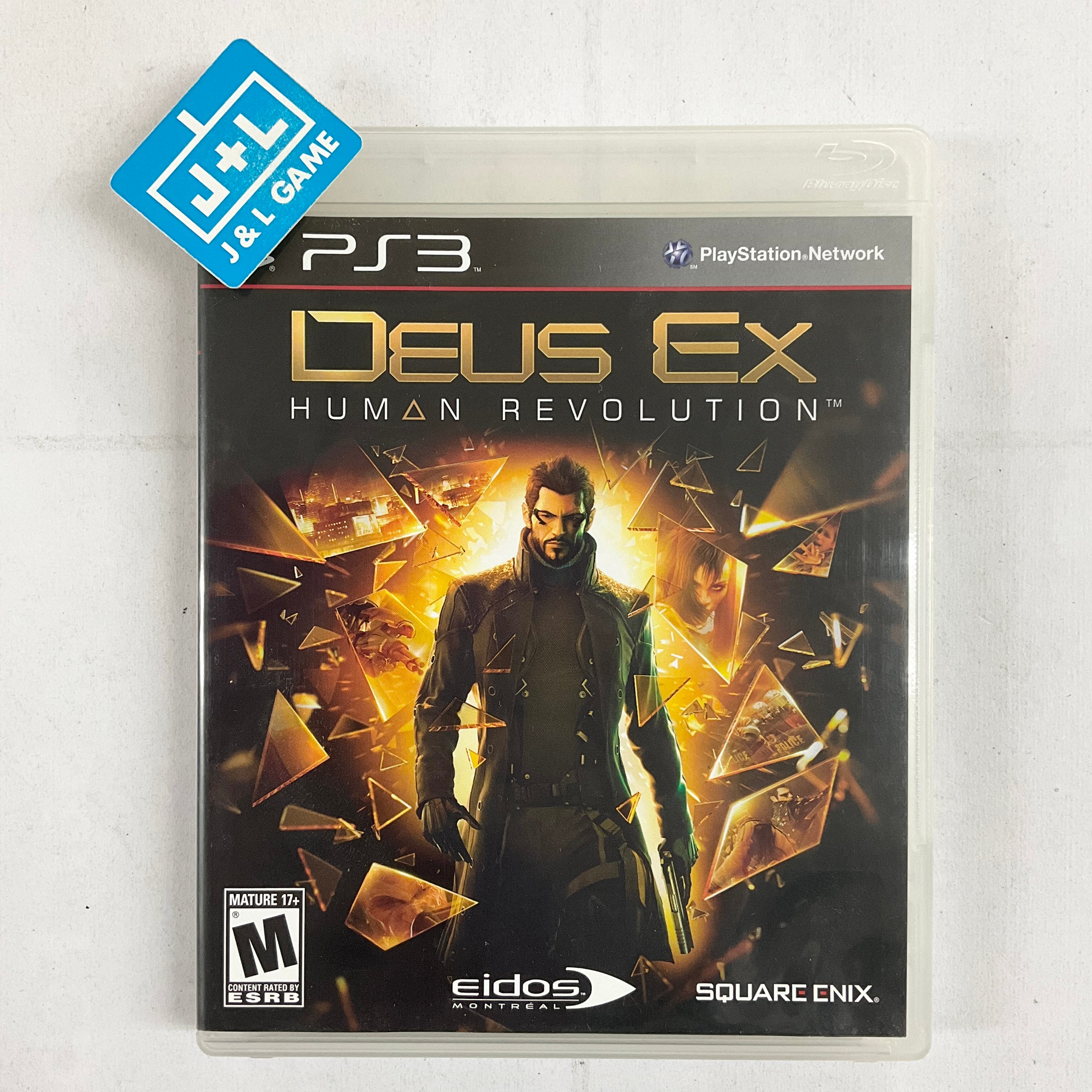 Deus Ex: Human Revolution - (PS3) PlayStation 3 [Pre-Owned] | J&L Game