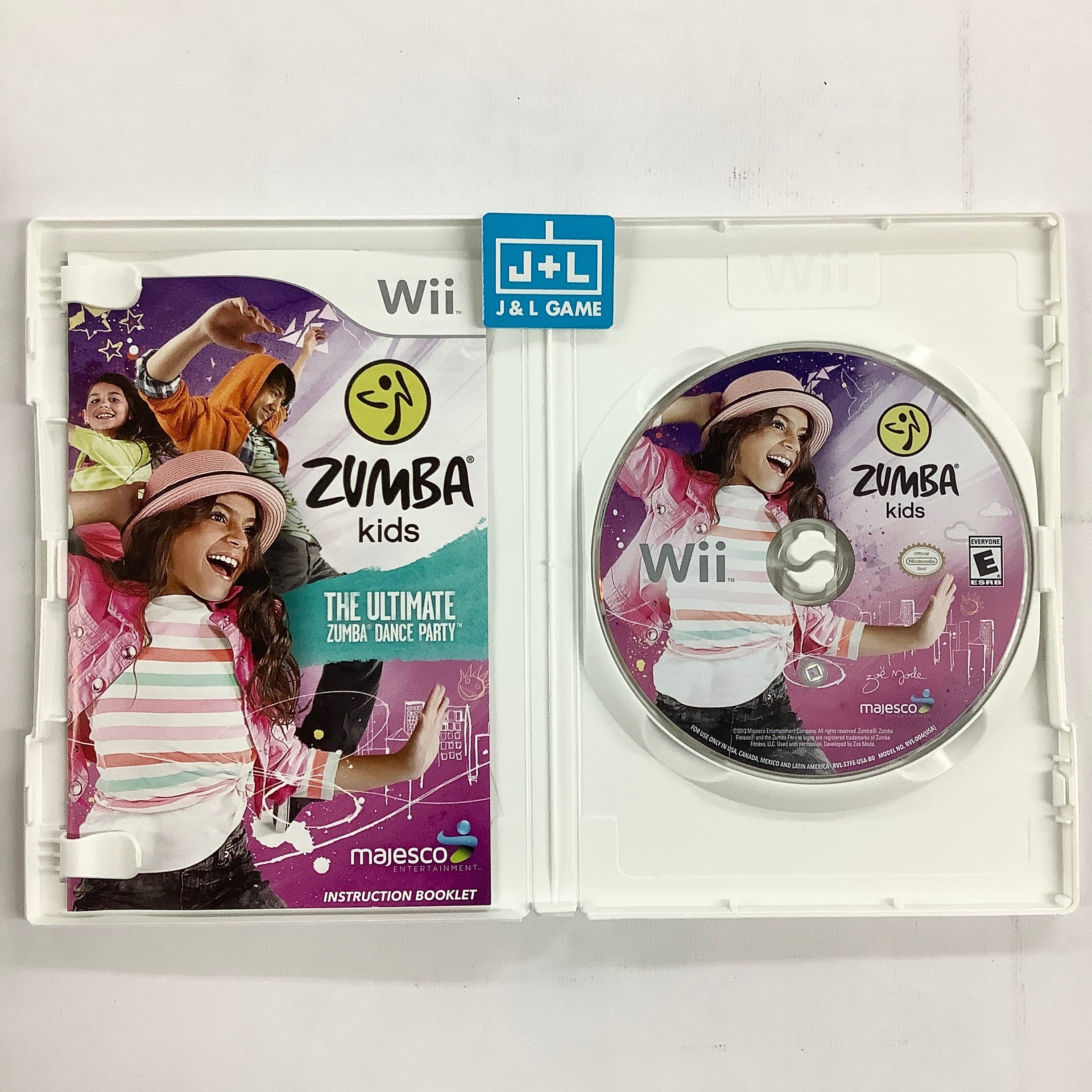 Zumba Kids - Nintendo Wii [Pre-Owned] Video Games Majesco   
