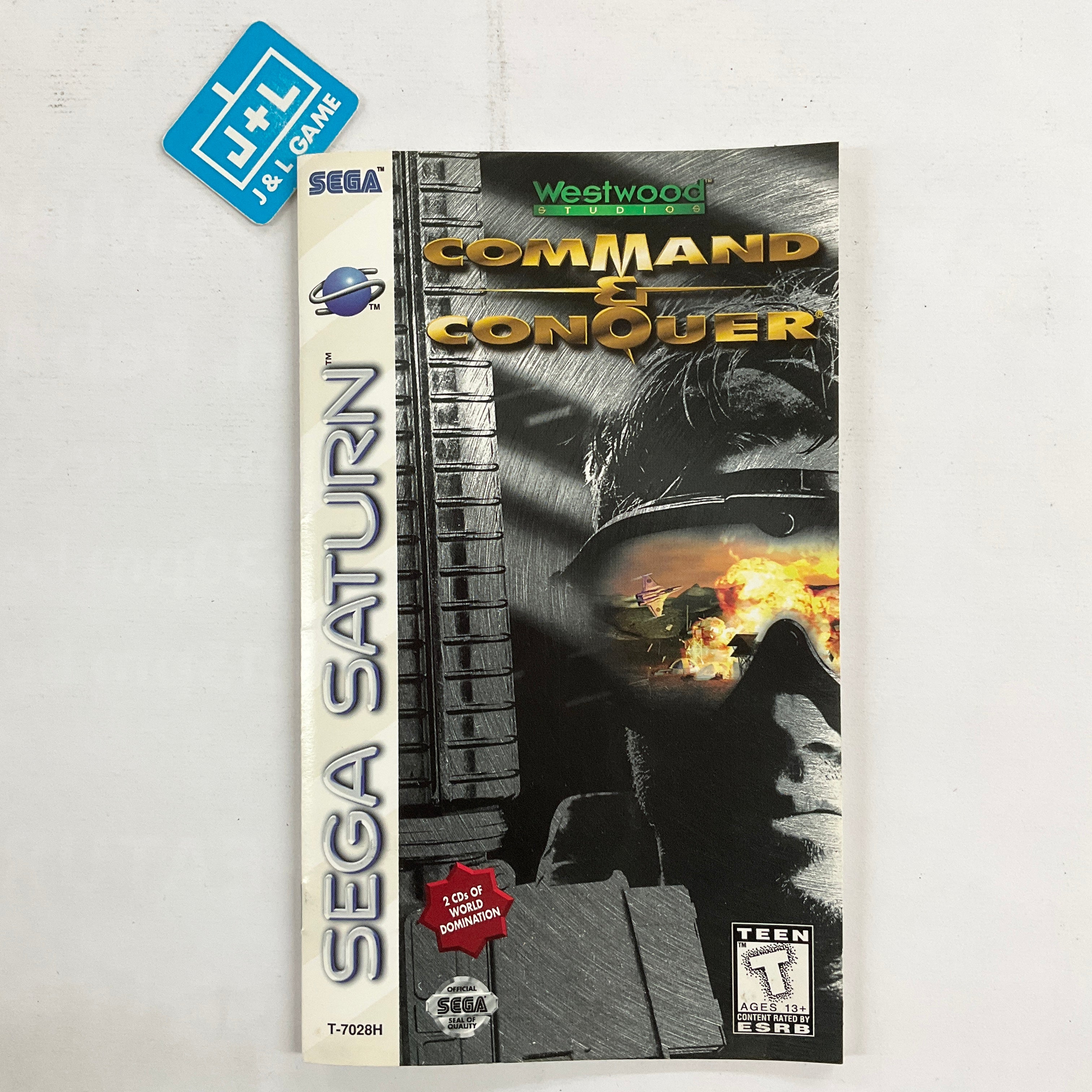 Command & Conquer - (SS) SEGA Saturn [Pre-Owned] Video Games Westwood Studios   