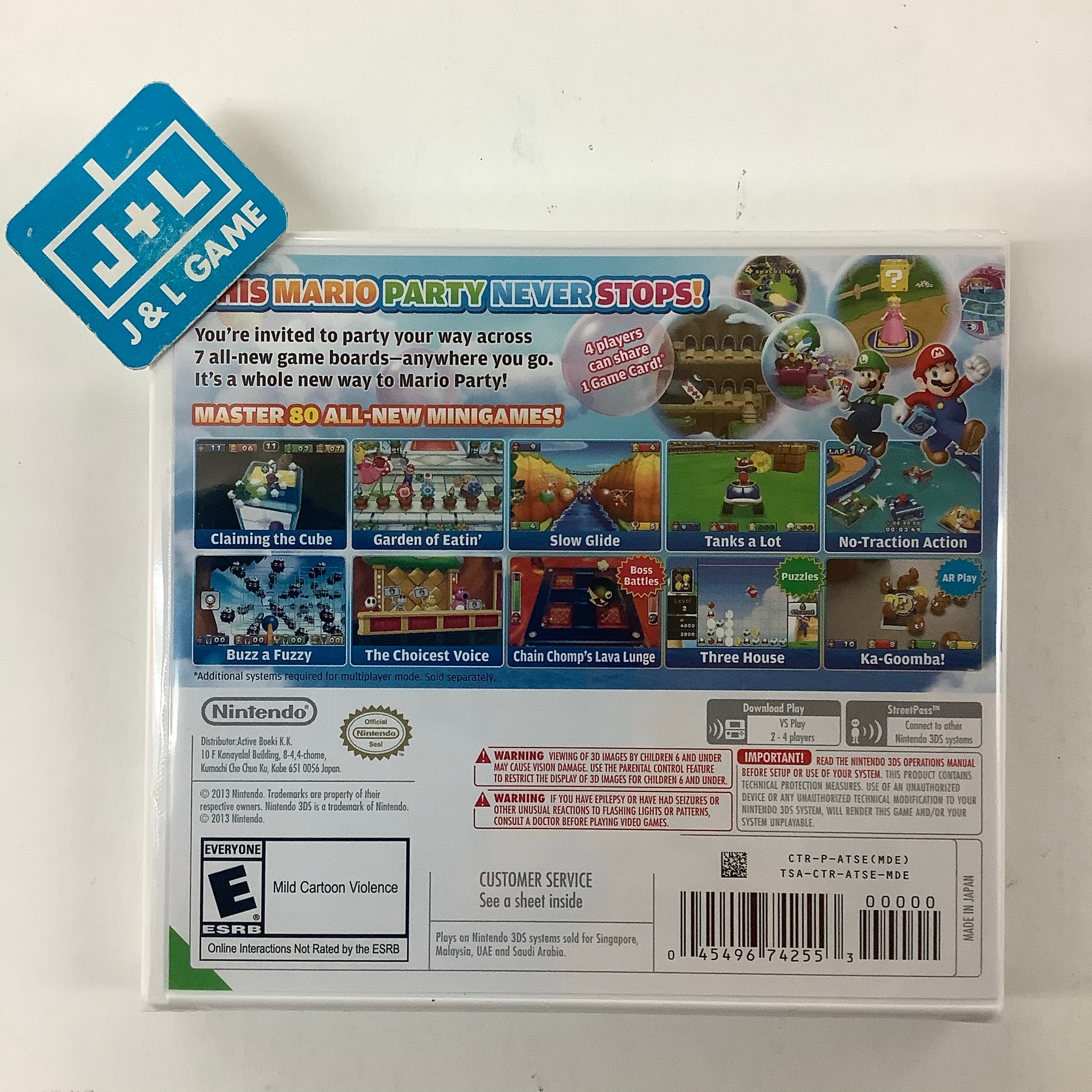 Mario Party: Island Tour - Nintendo 3DS (World Edition) Video Games Nintendo   