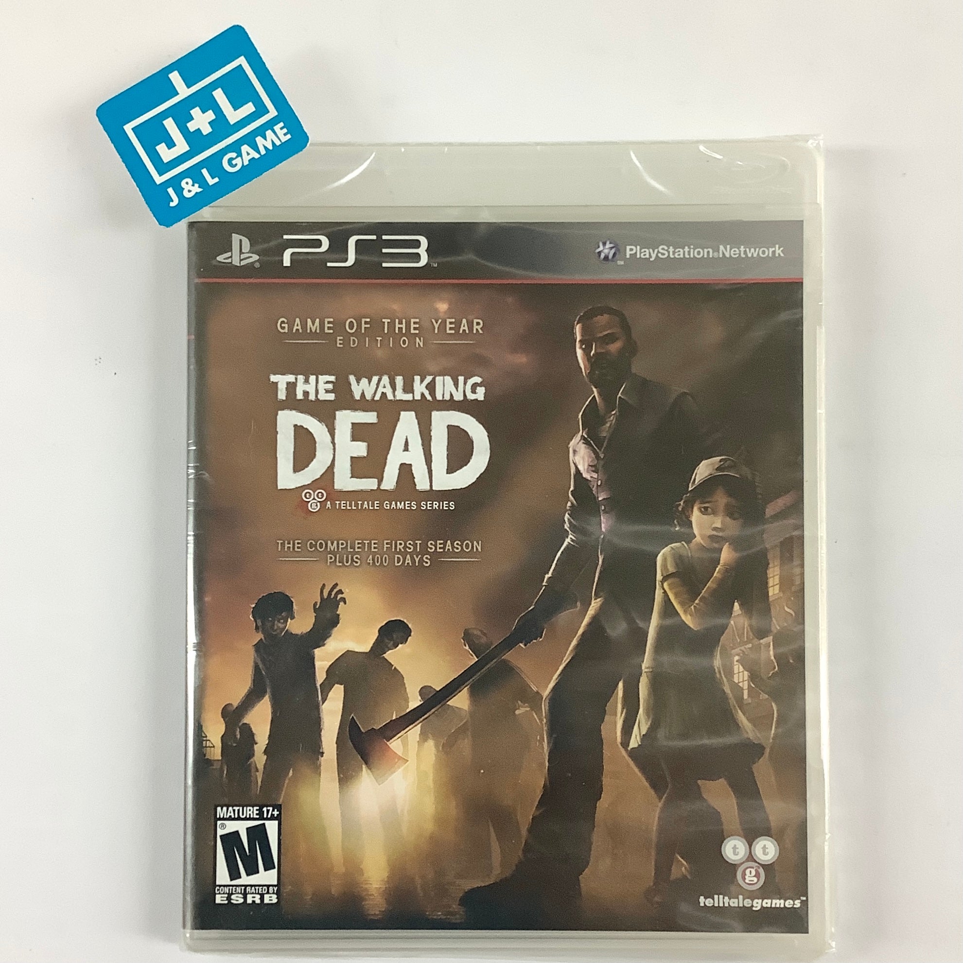 The Walking Dead: A Telltale Games Series - Game of the Year Edition - (PS3) PlayStation 3 Video Games Telltale Games   