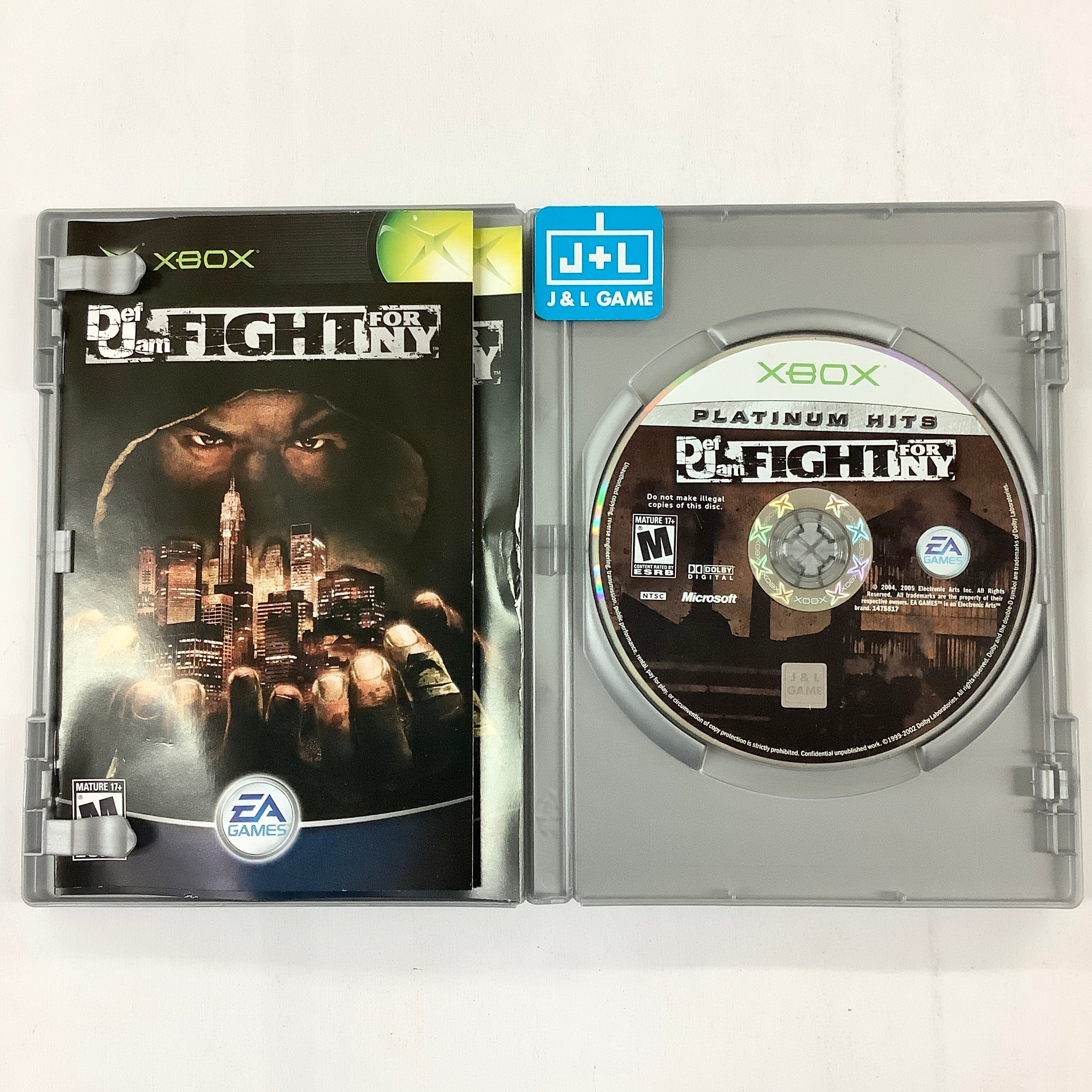 Def Jam: Fight for NY (Platinum Hits) - (XB) Xbox [Pre-Owned] Video Games EA Games   