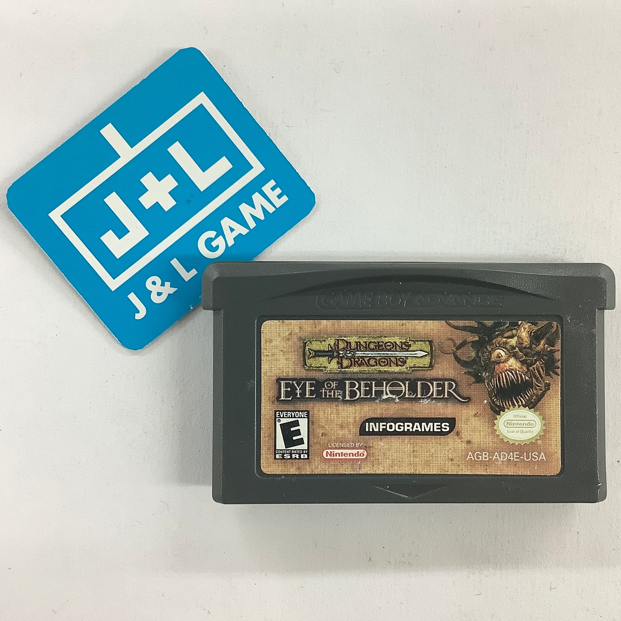 Dungeons & Dragons: Eye of the Beholder - (GBA) Game Boy Advance [Pre-Owned] Video Games Infogrames   