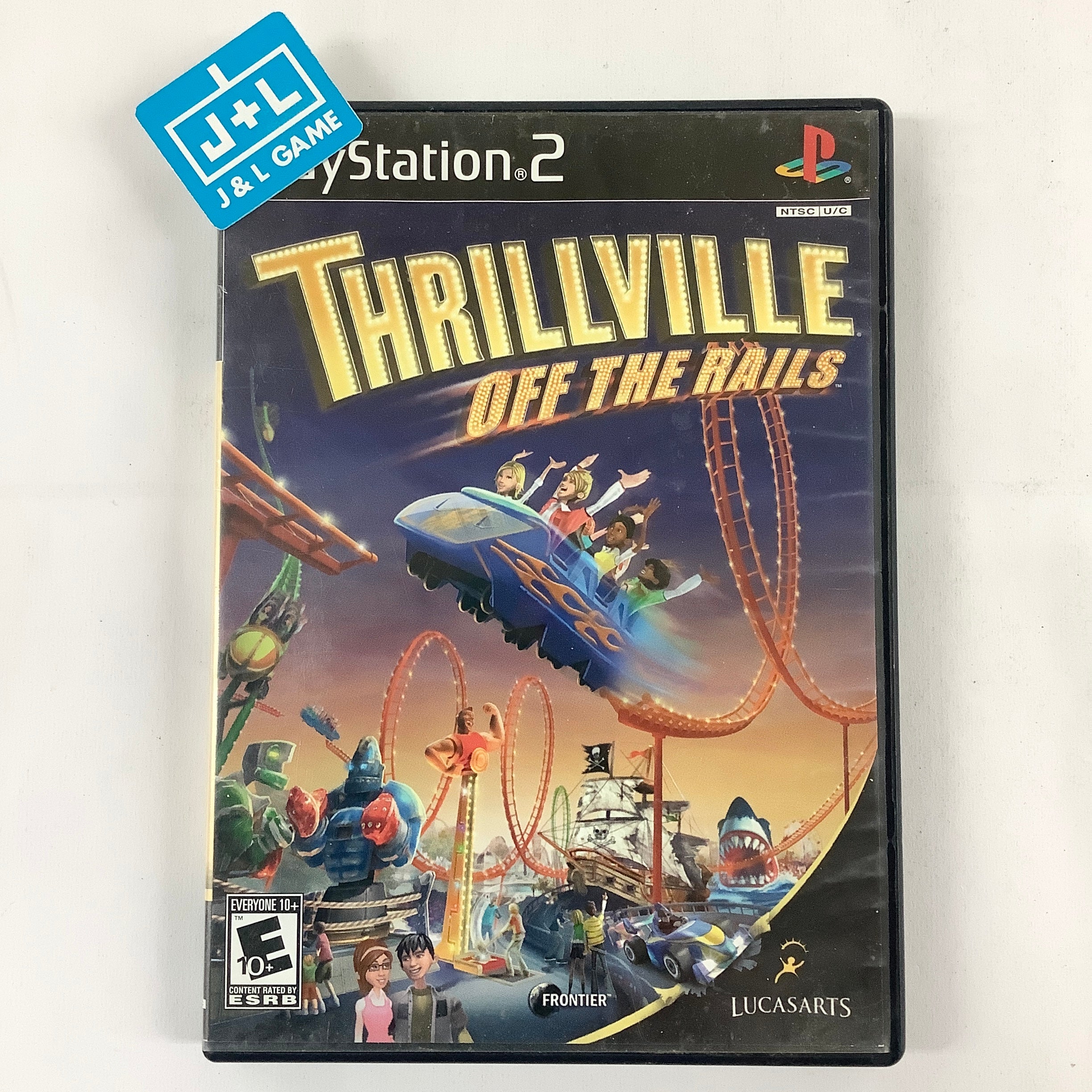 Thrillville: Off the Rails - (PS2) PlayStation 2 [Pre-Owned] Video Games LucasArts   