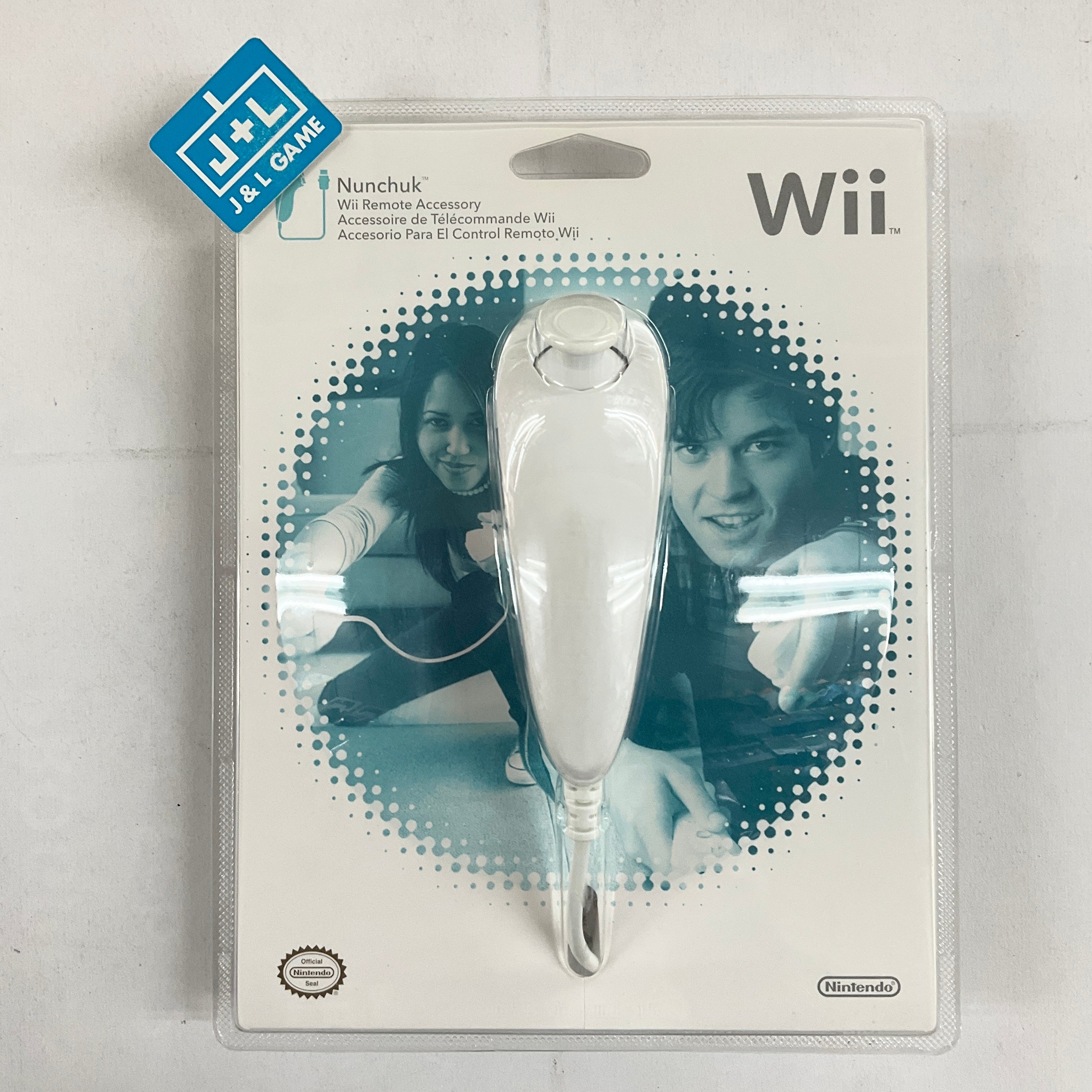 Wii Nunchuk Controller (White) - Nintendo Wii Accessories Nintendo   
