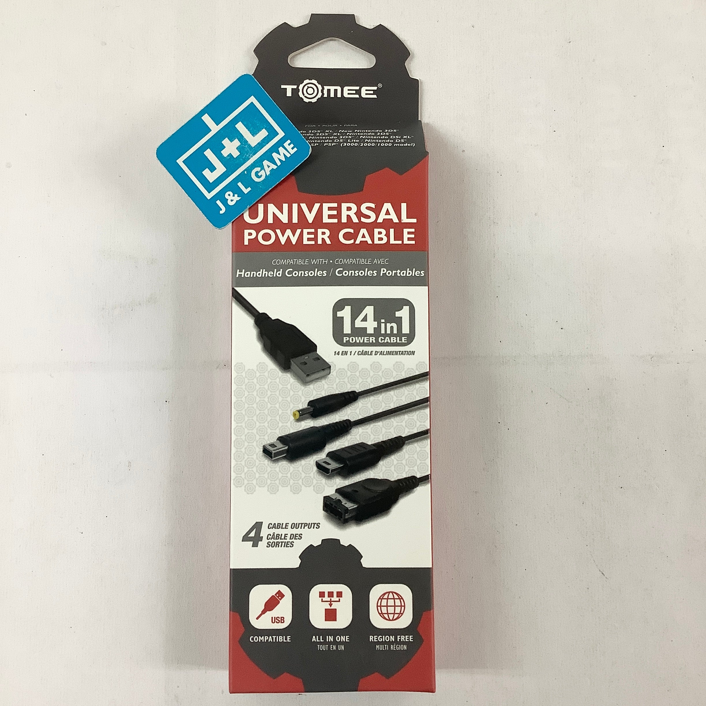 Tomee Universal Power Cable Accessories Tomee   
