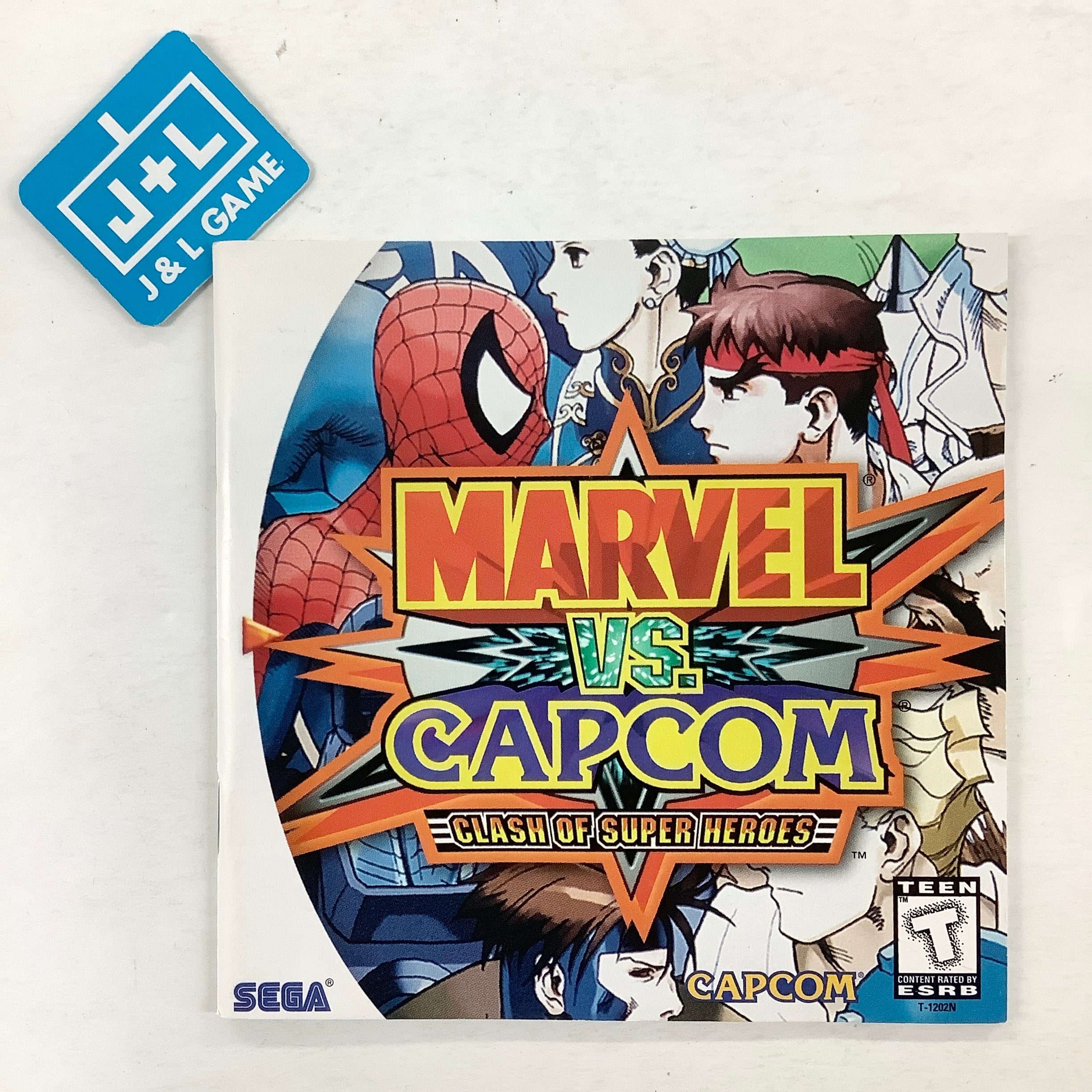 Marvel vs. Capcom: Clash of Super Heroes - (DC) SEGA Dreamcast  [Pre-Owned] Video Games Capcom   