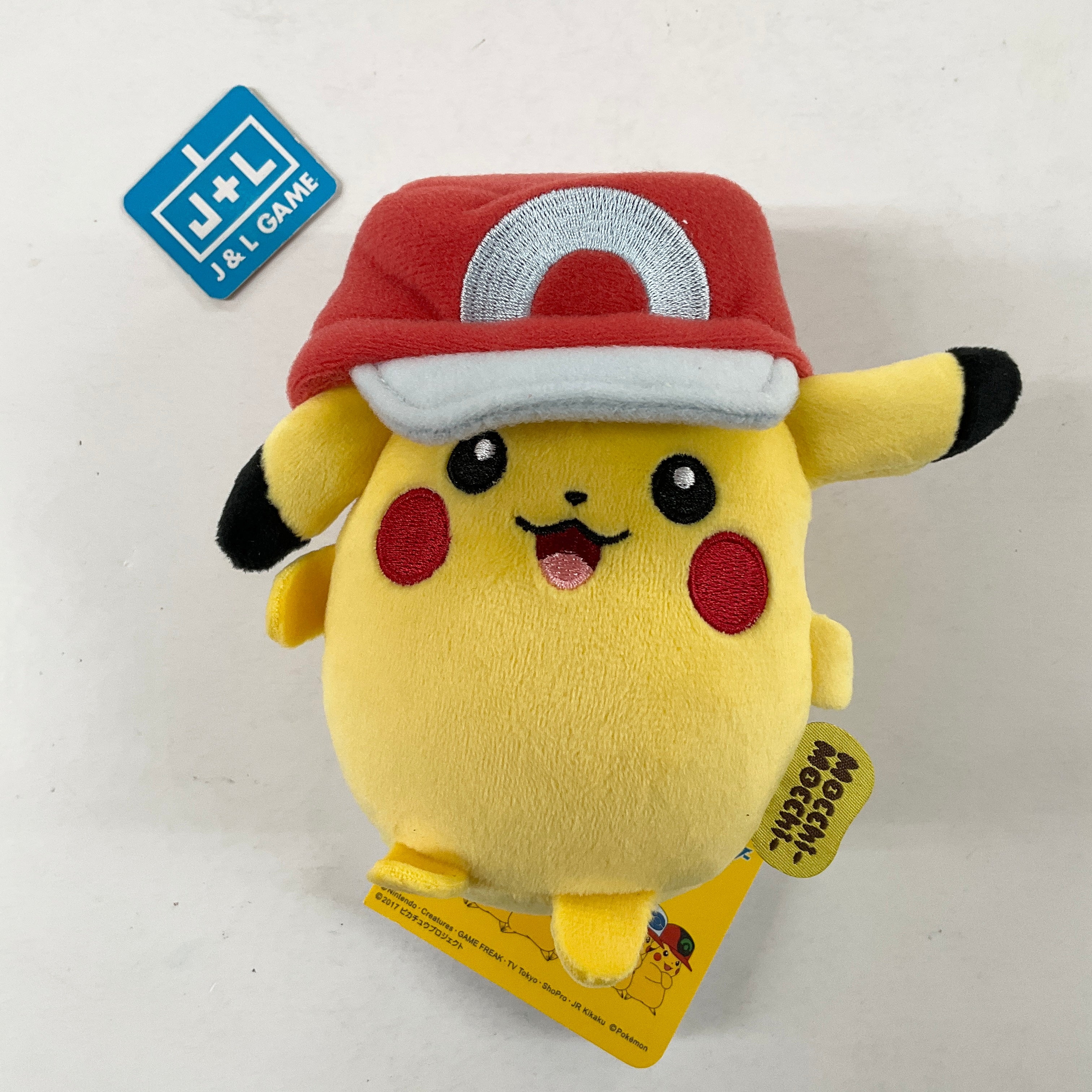 Pokémon Mocchi-Mocchi Pikachu Plush (Kalos Cap) (Japanese Import) - Toy Toy TAKARA TOMY A.R.T.S