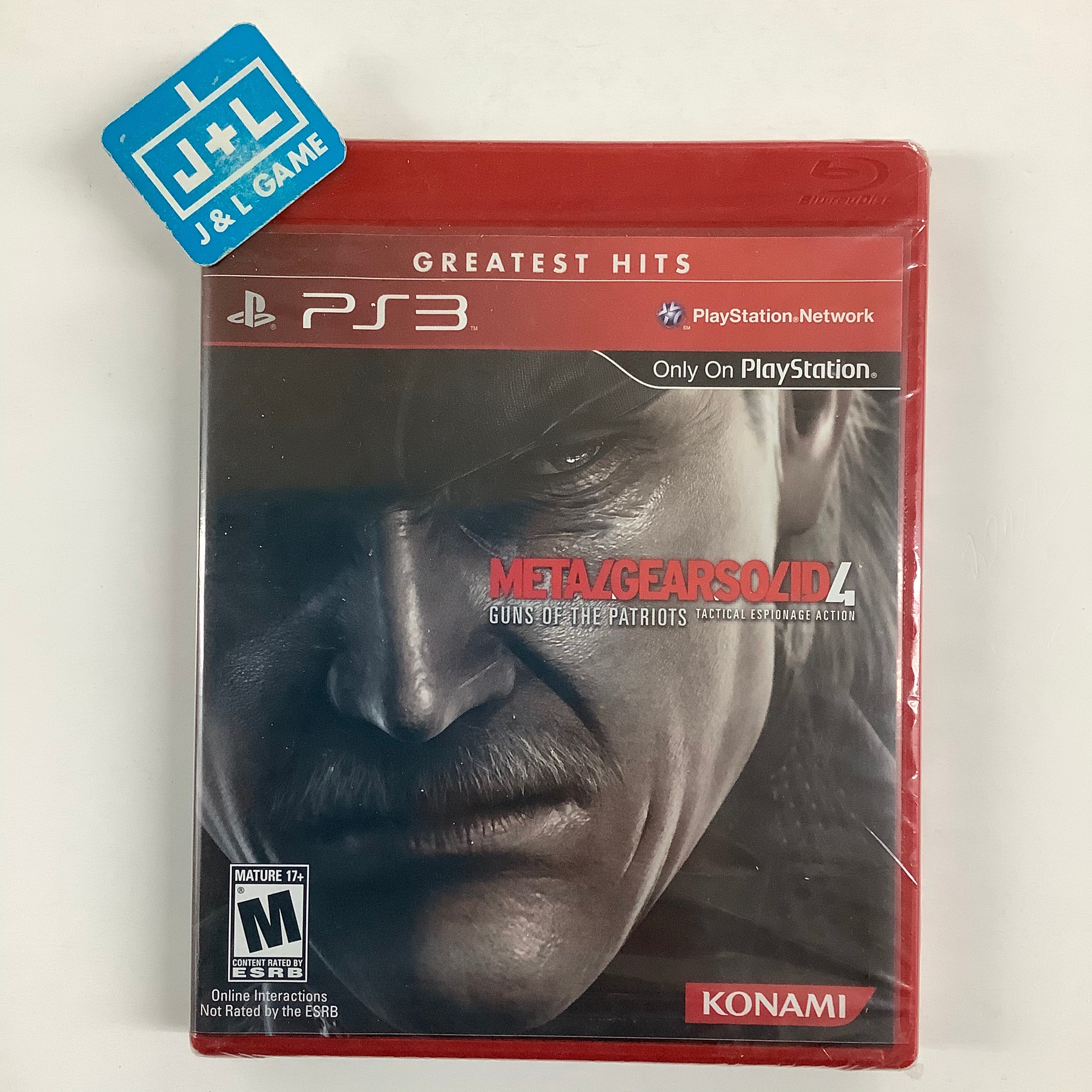 Metal Gear Solid 4: Guns of the Patriots (Greatest Hits Red Case