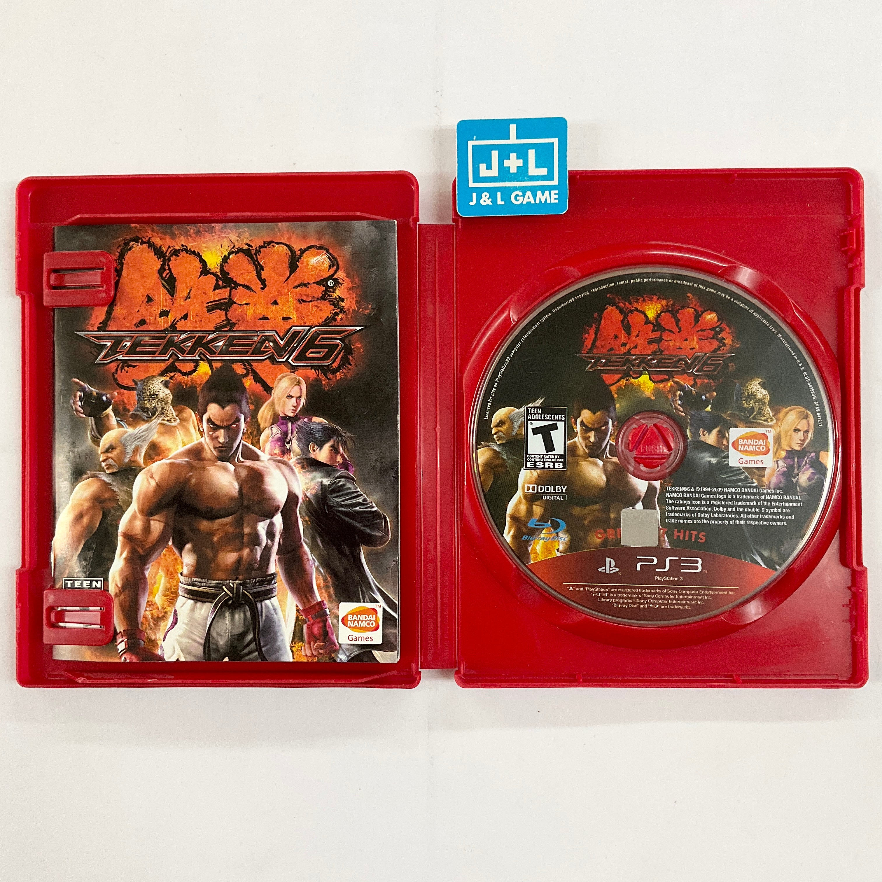 Tekken 6 (Greatest Hits) - (PS3) PlayStation 3 [Pre-Owned] Video Games Namco Bandai Games   