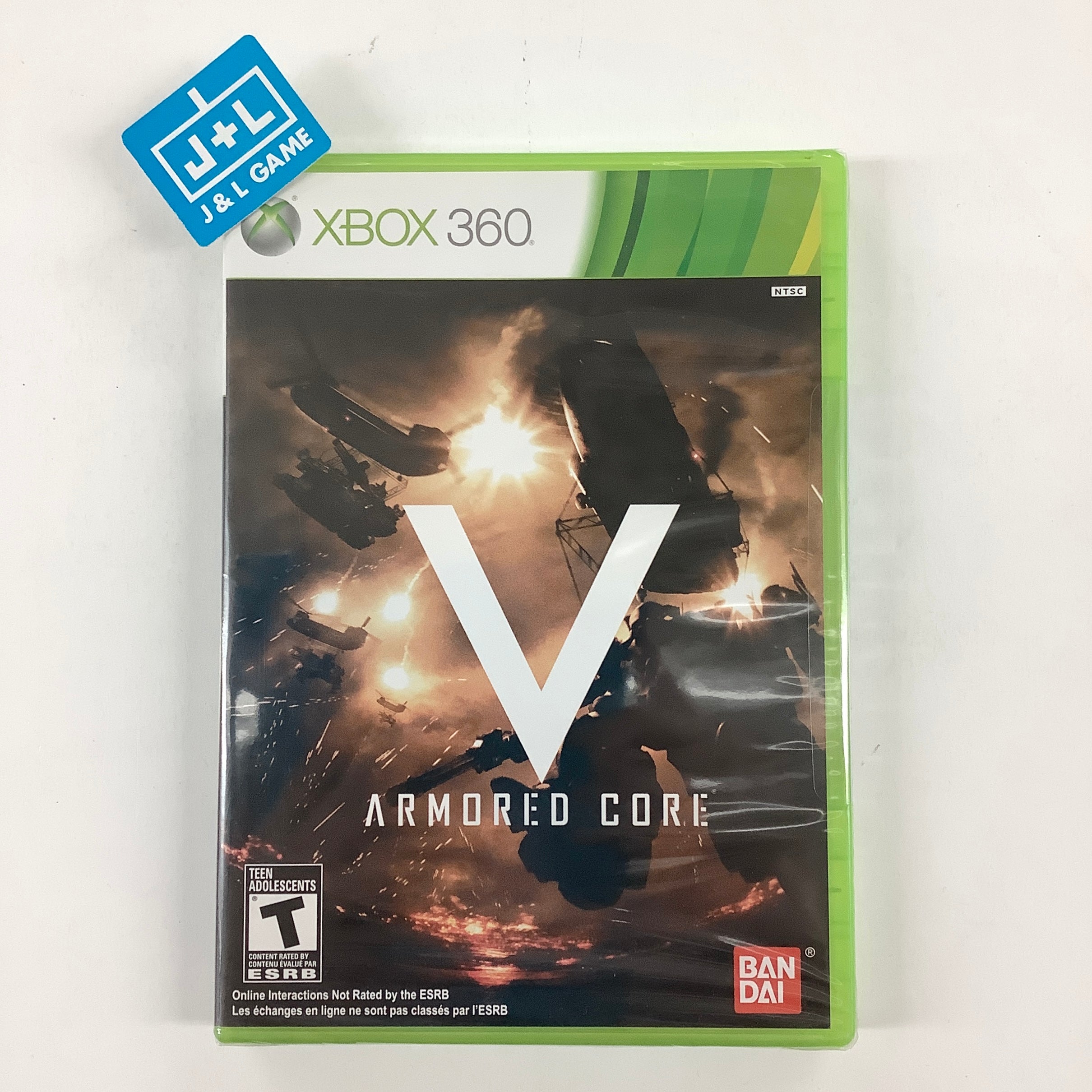 Armored Core V - Xbox 360 Video Games Namco Bandai Games   