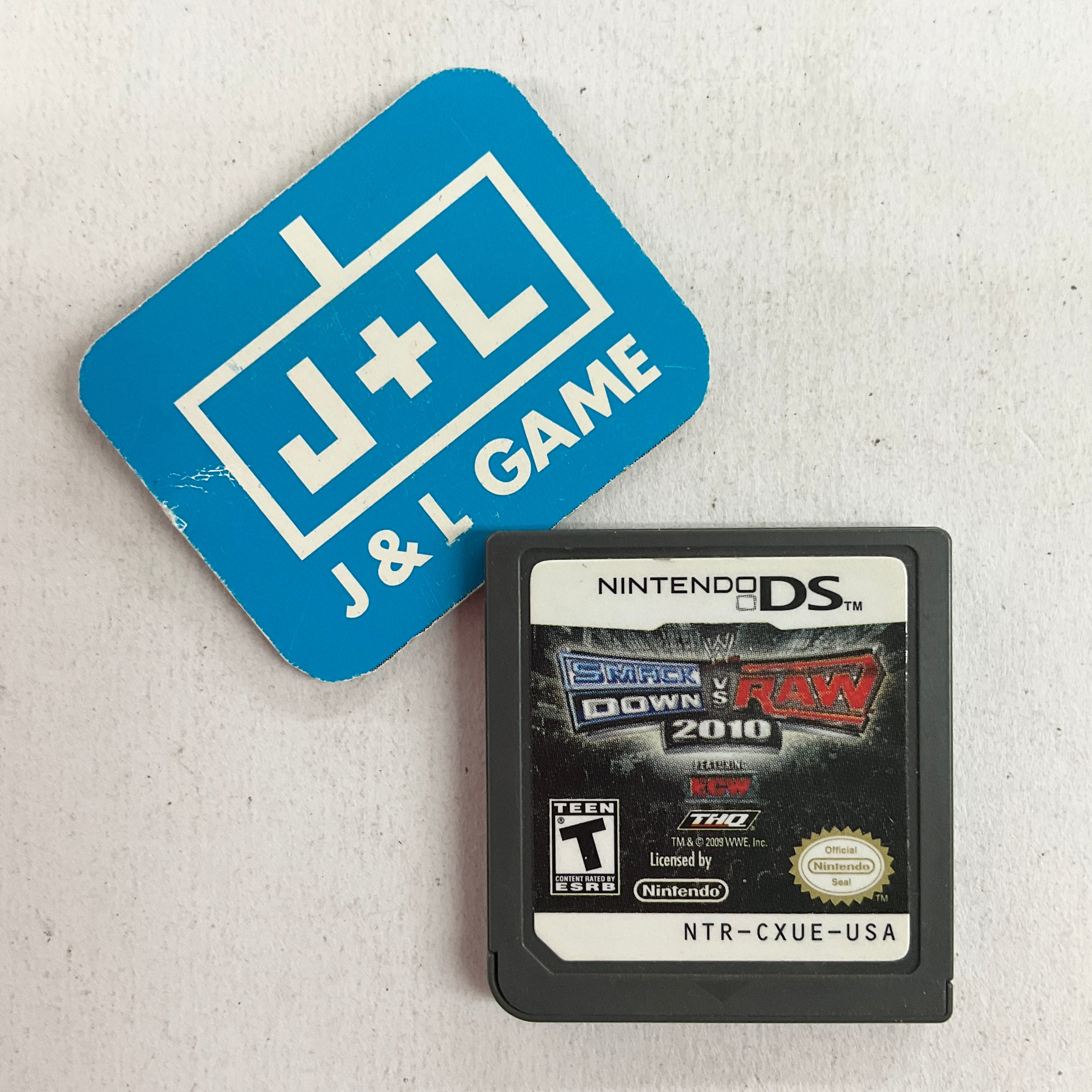 WWE SmackDown Raw 2010 (NDS) Nintendo DS [Pre-Owned] J&L Game