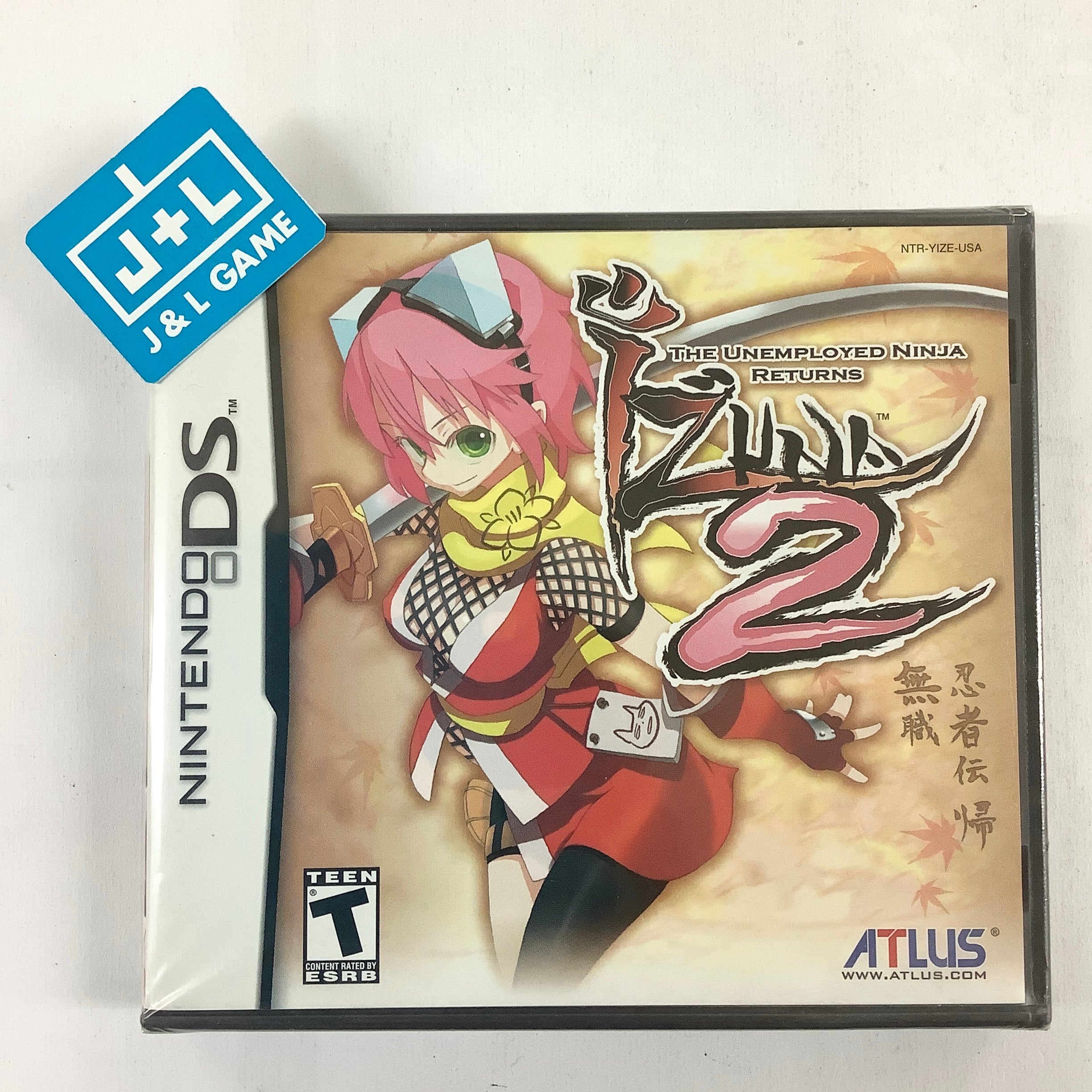 Izuna 2: The Unemployed Ninja Returns - (NDS) Nintendo DS Video Games Atlus   