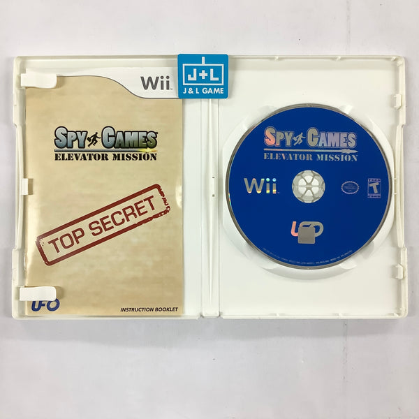 Spy Games Elevator Mission Nintendo Wii [PreOwned] J&L Video