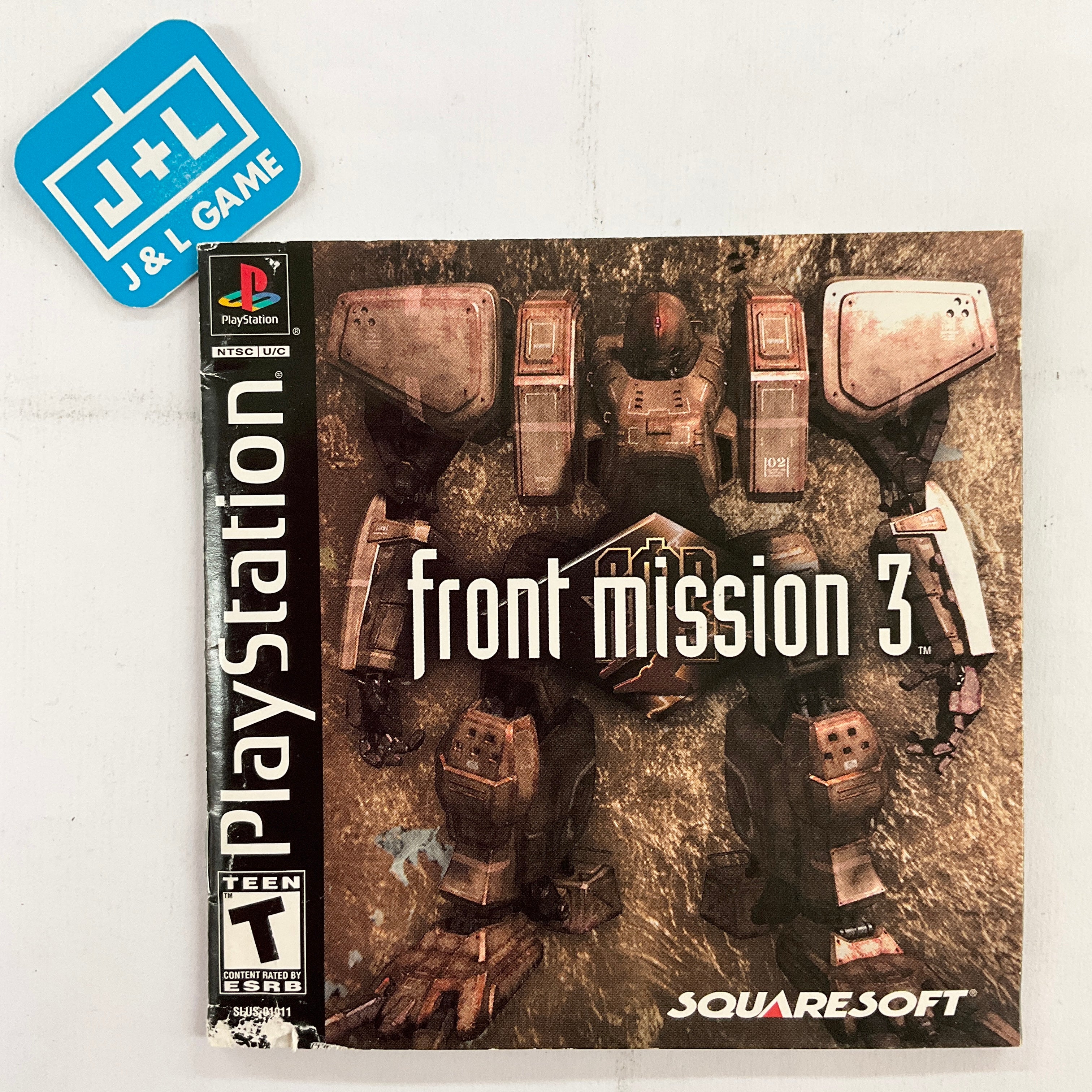 Front Mission 3 - (PS1) PlayStation 1 [Pre-Owned] Video Games Square EA   