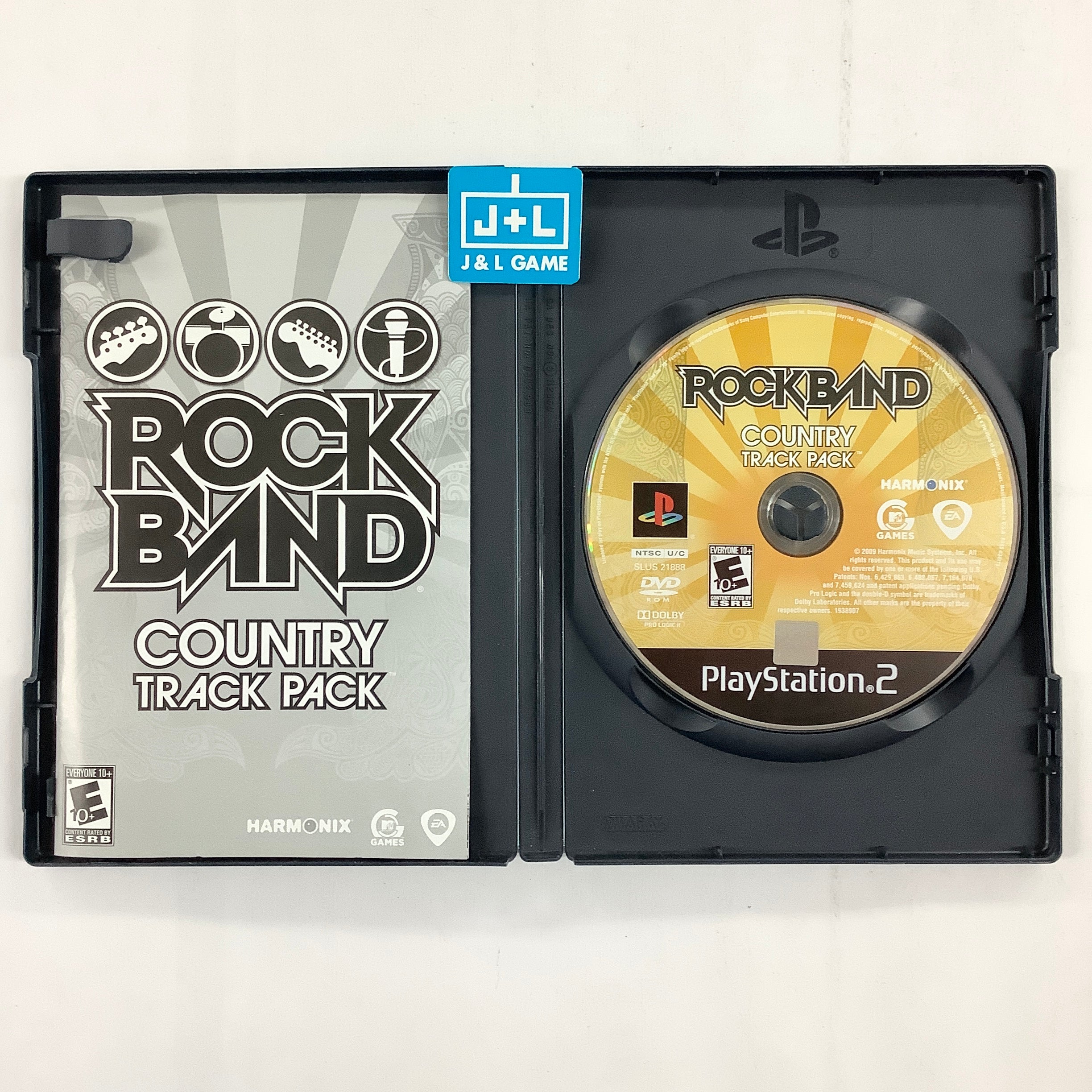 Rock Band Country Track Pack - (PS2) PlayStation 2 [Pre-Owned] Video Games MTV Games   