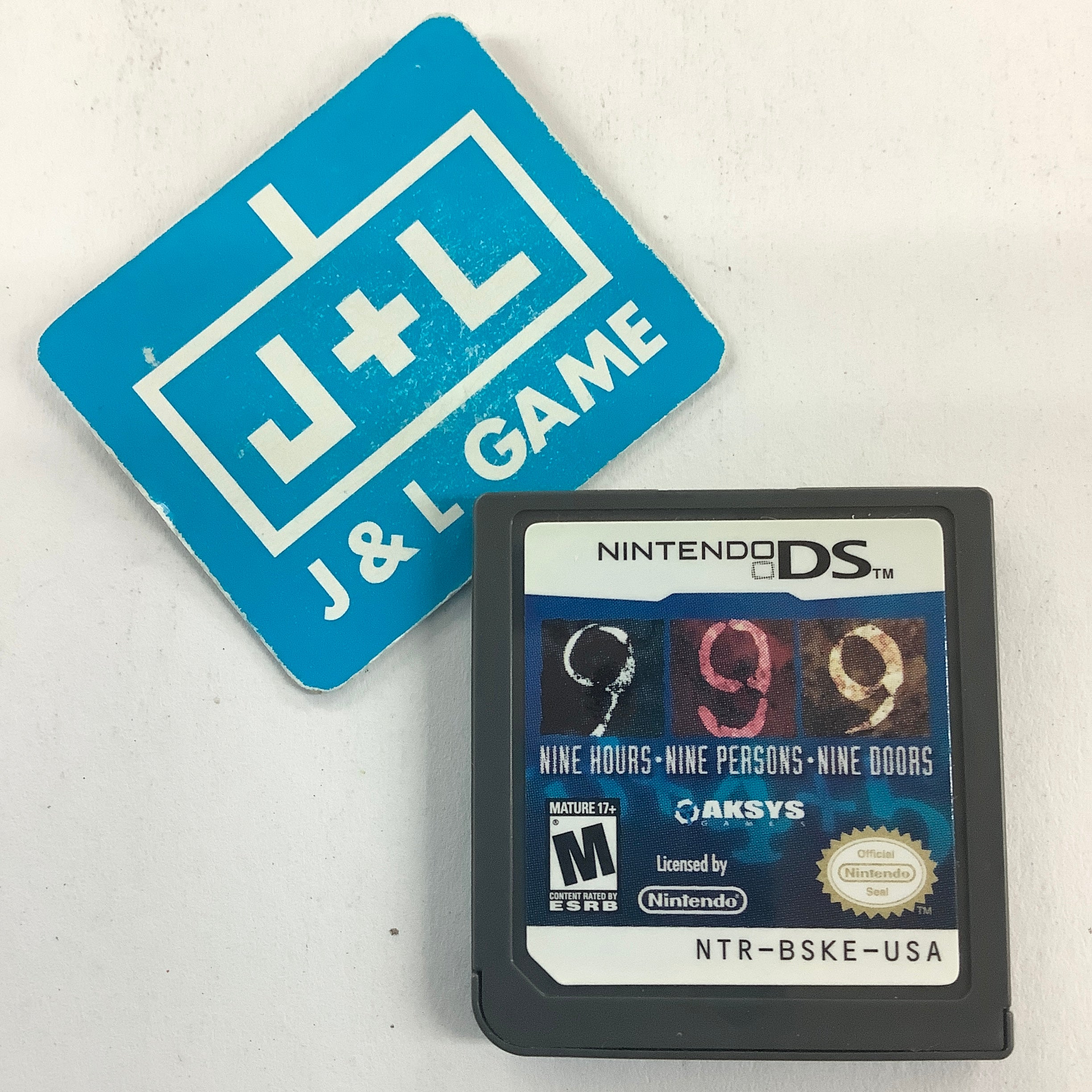 Zero Escape: Nine Hours, Nine Persons, Nine Doors - (NDS) Nintendo DS [Pre-Owned] Video Games Aksys Games   