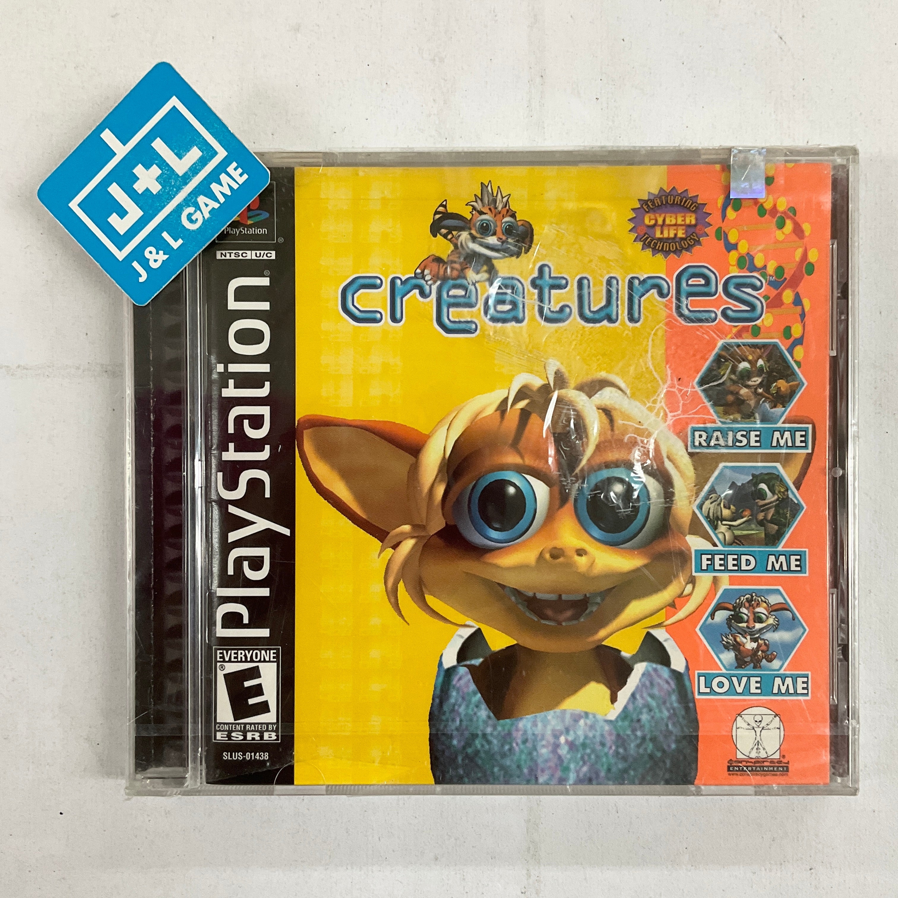 Creatures PS1 PlayStation 1 J L Game