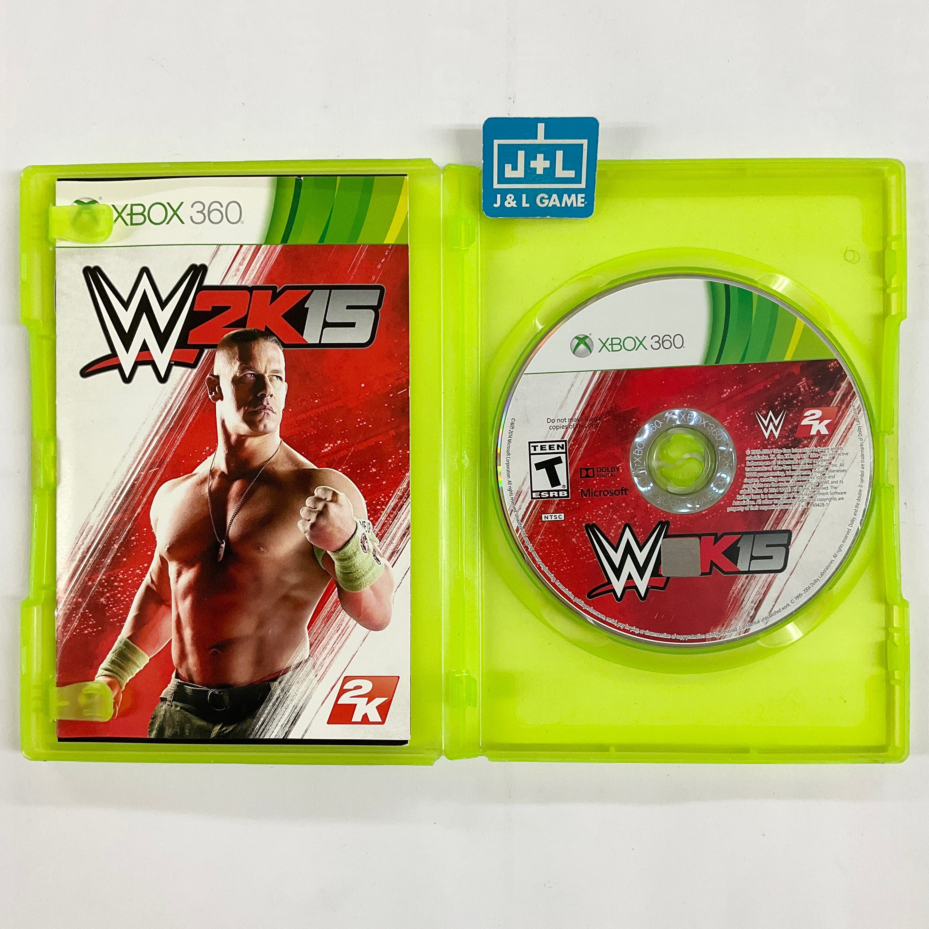 WWE 2K15 - Xbox 360 [Pre-Owned] Video Games 2K Games   
