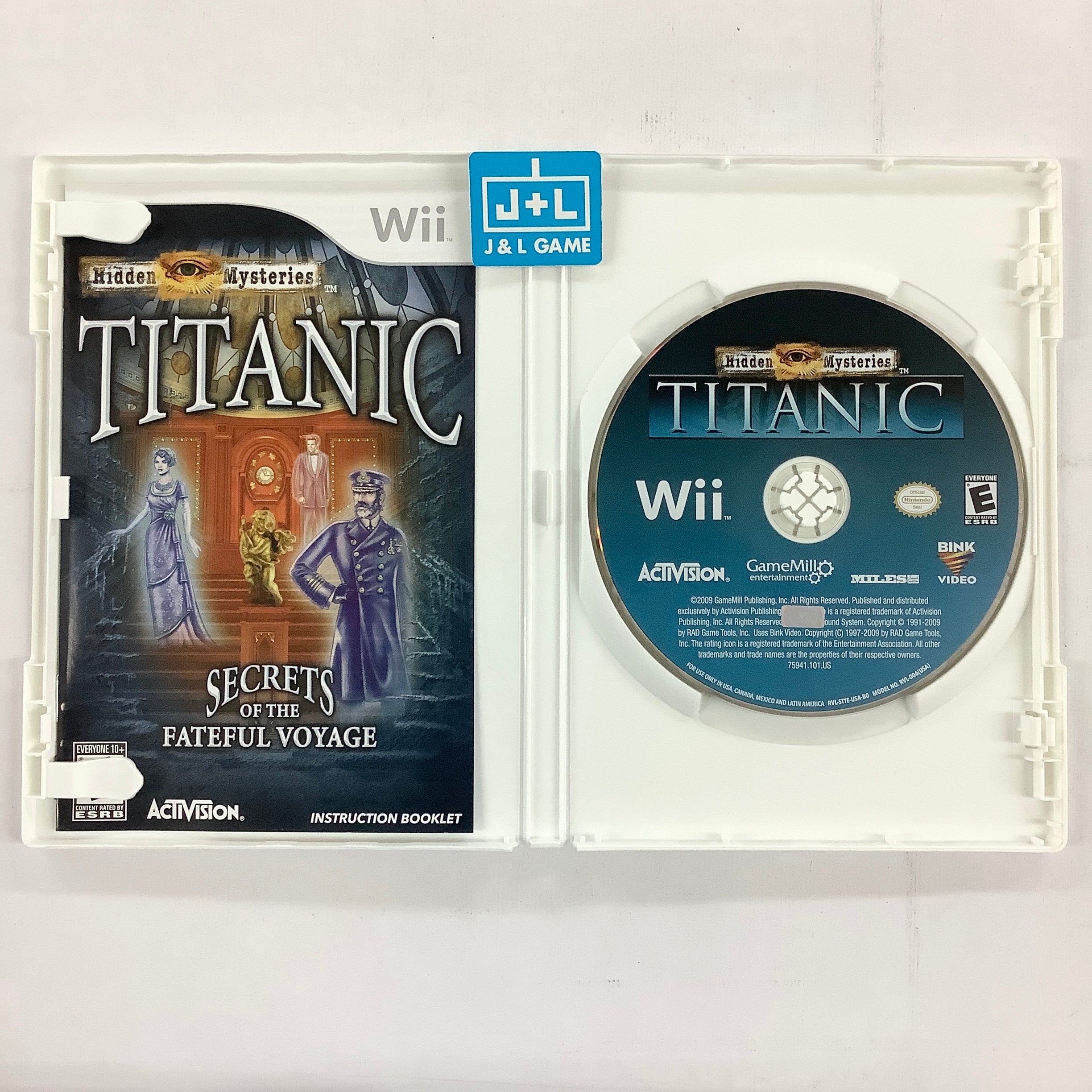 Hidden Mysteries: Titanic - Nintendo Wii [Pre-Owned] Video Games ACTIVISION   