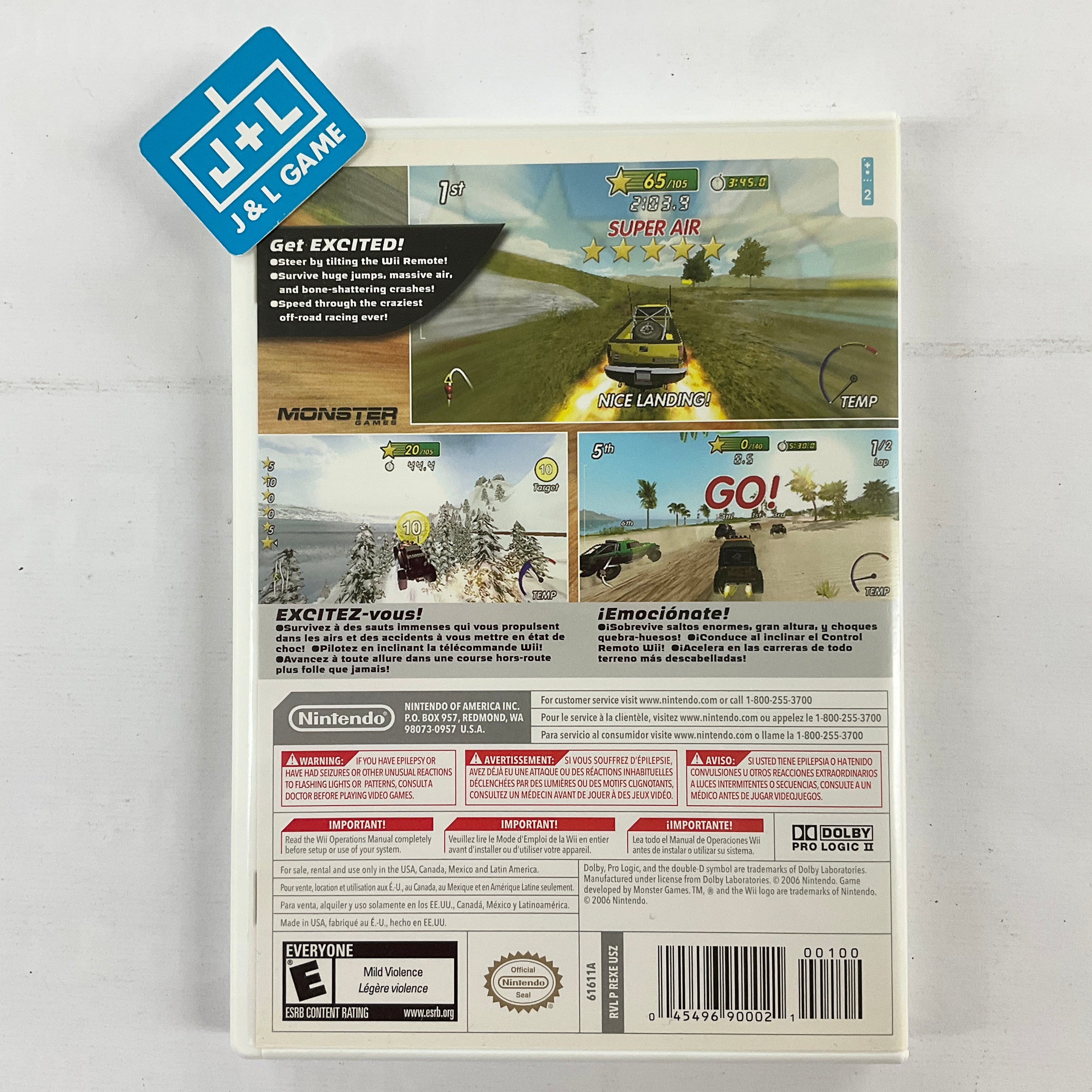 Excite Truck - Nintendo Wii [Pre-Owned] Video Games Nintendo   