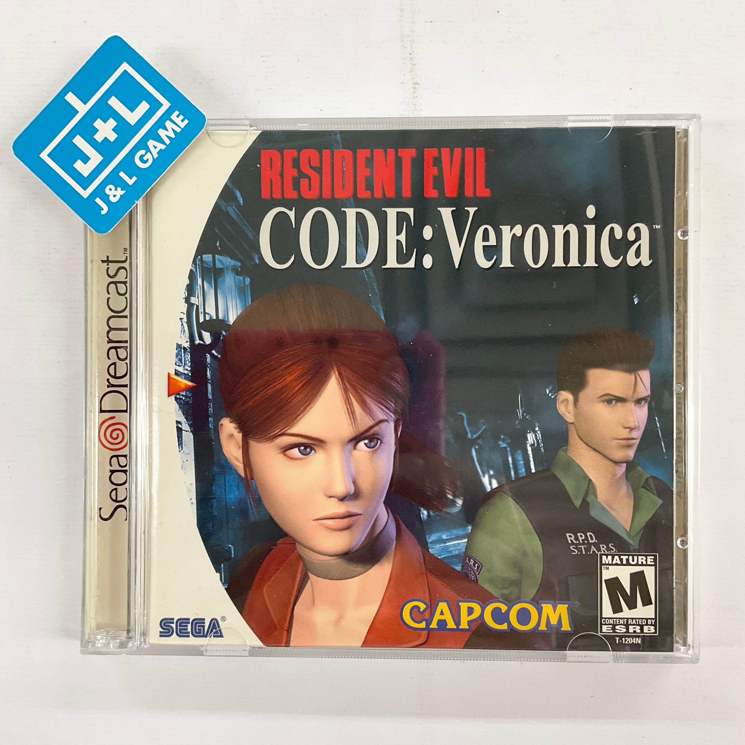 Resident Evil Code: Veronica - (DC) SEGA Dreamcast  [Pre-Owned] Video Games Capcom   