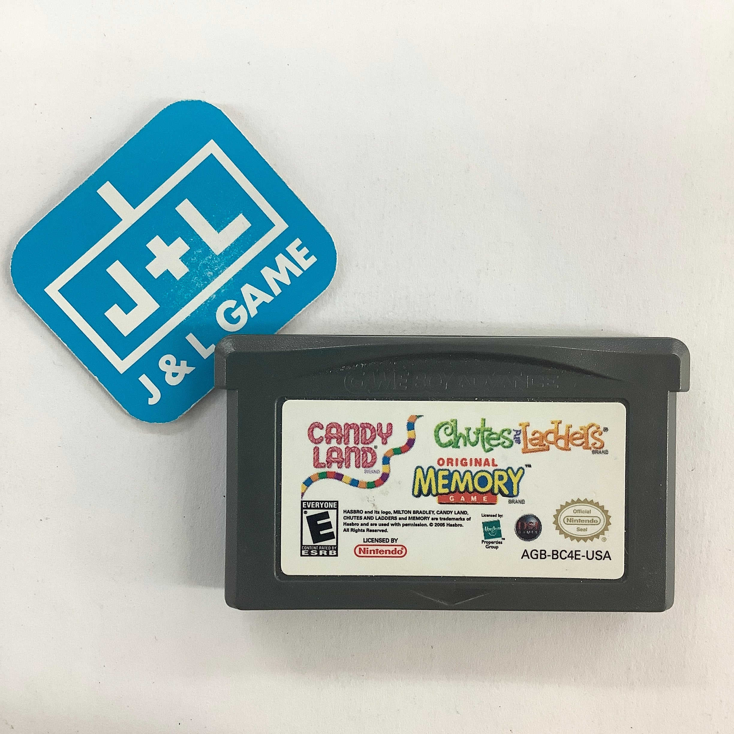 CandyLand Chutes Ladders Original Memory Game (GBA) Game