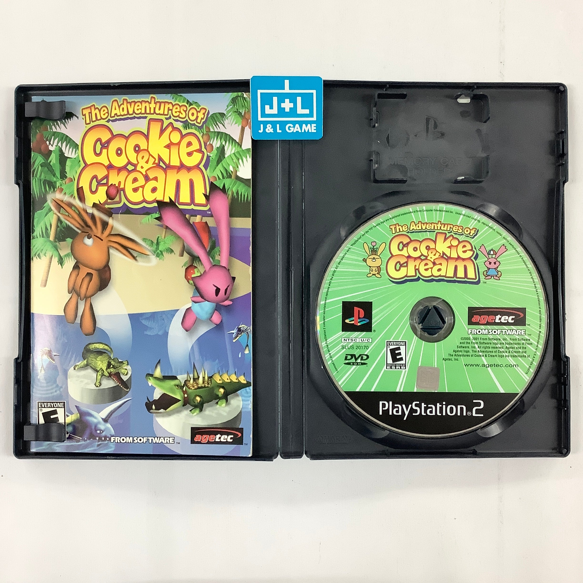 The Adventures of Cookie & Cream - (PS2) PlayStation 2 [Pre-Owned] Video Games Agetec   