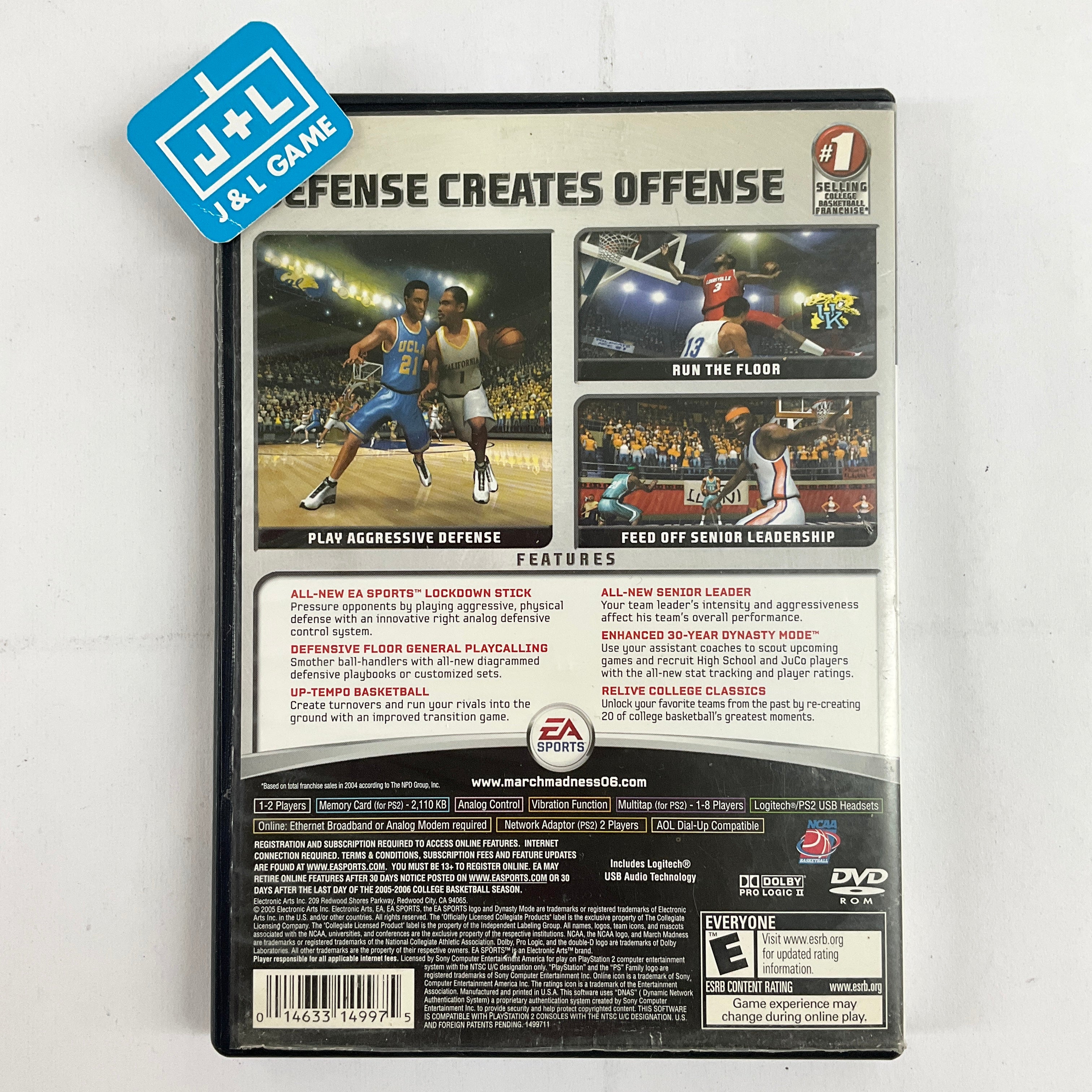 NCAA March Madness 06 - (PS2) PlayStation 2 [Pre-Owned] Video Games EA Sports   