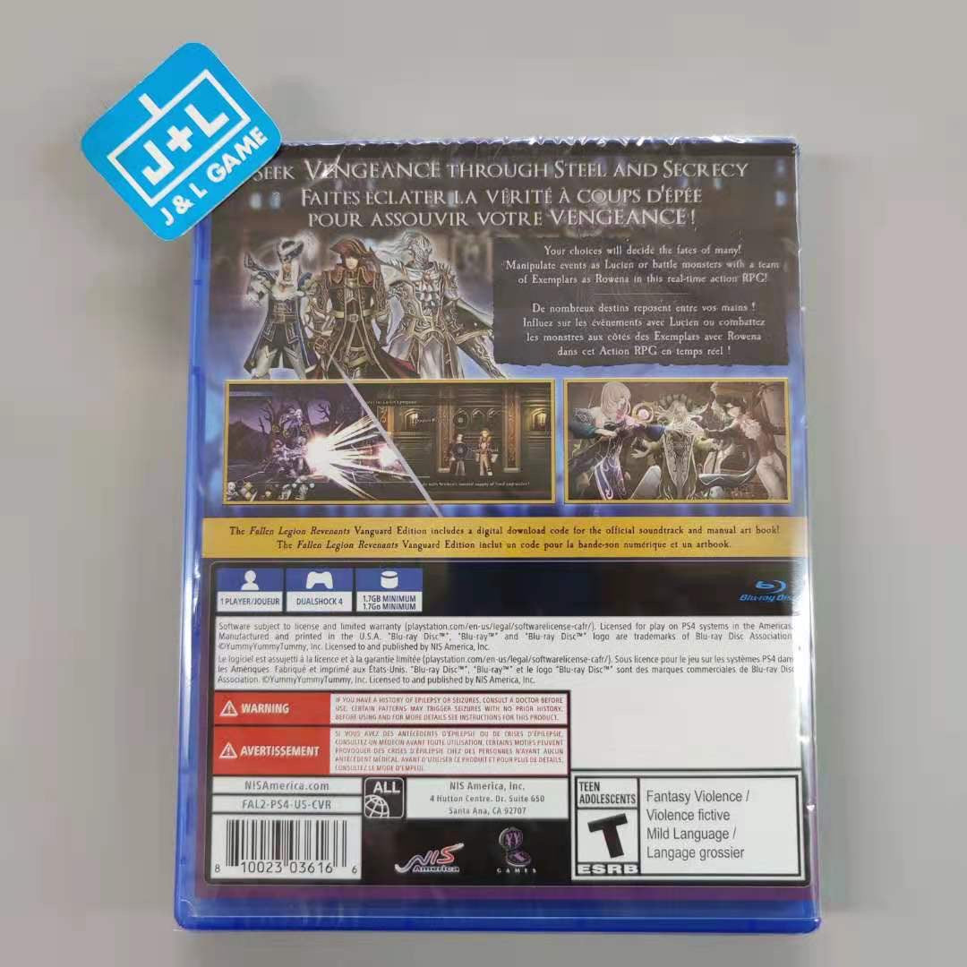 Fallen Legion Revenants - Vanguard Edition - (PS4) PlayStation 4 Video Games NIS America   